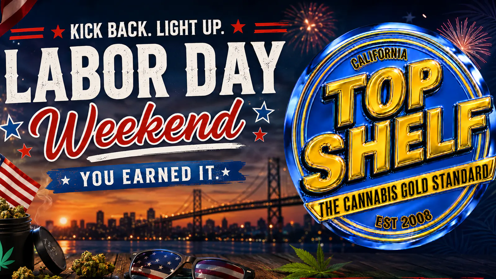 TOP SHELF EXPRESS - EXCISE TAXES INCLUDED listing banner