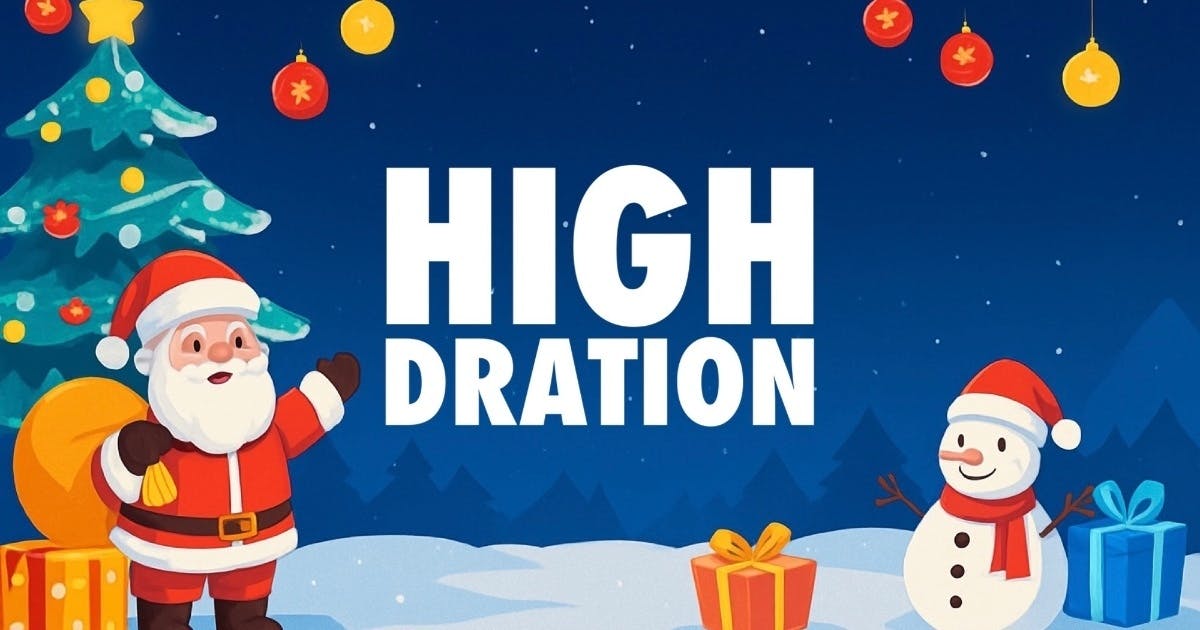 High-Dration listing banner