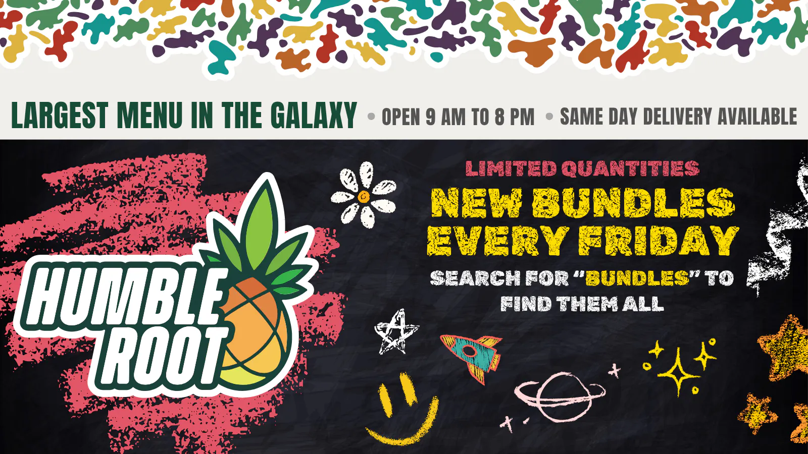 Humble Root listing banner