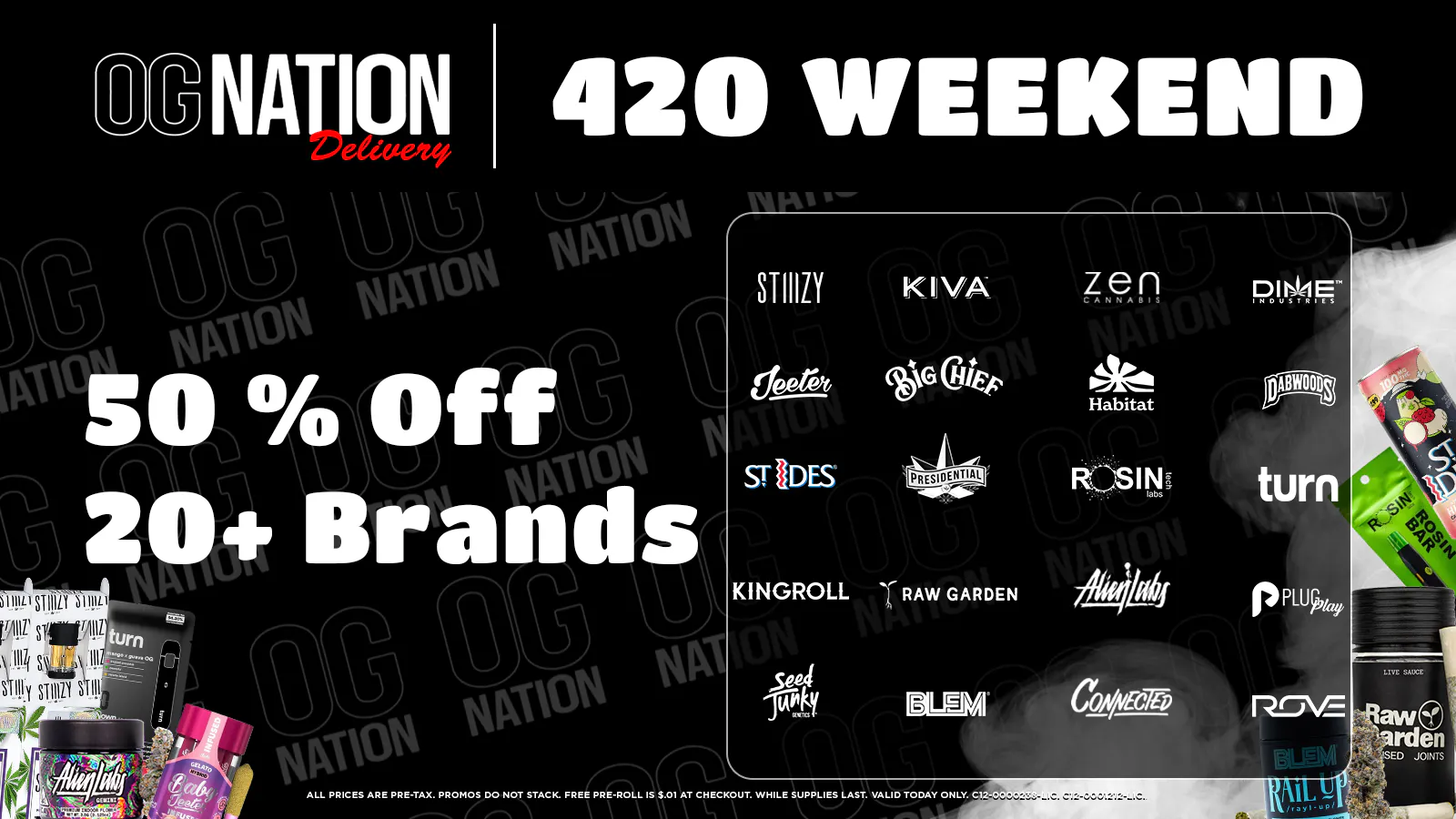 OG Nation Delivery Santa Fe Springs listing banner