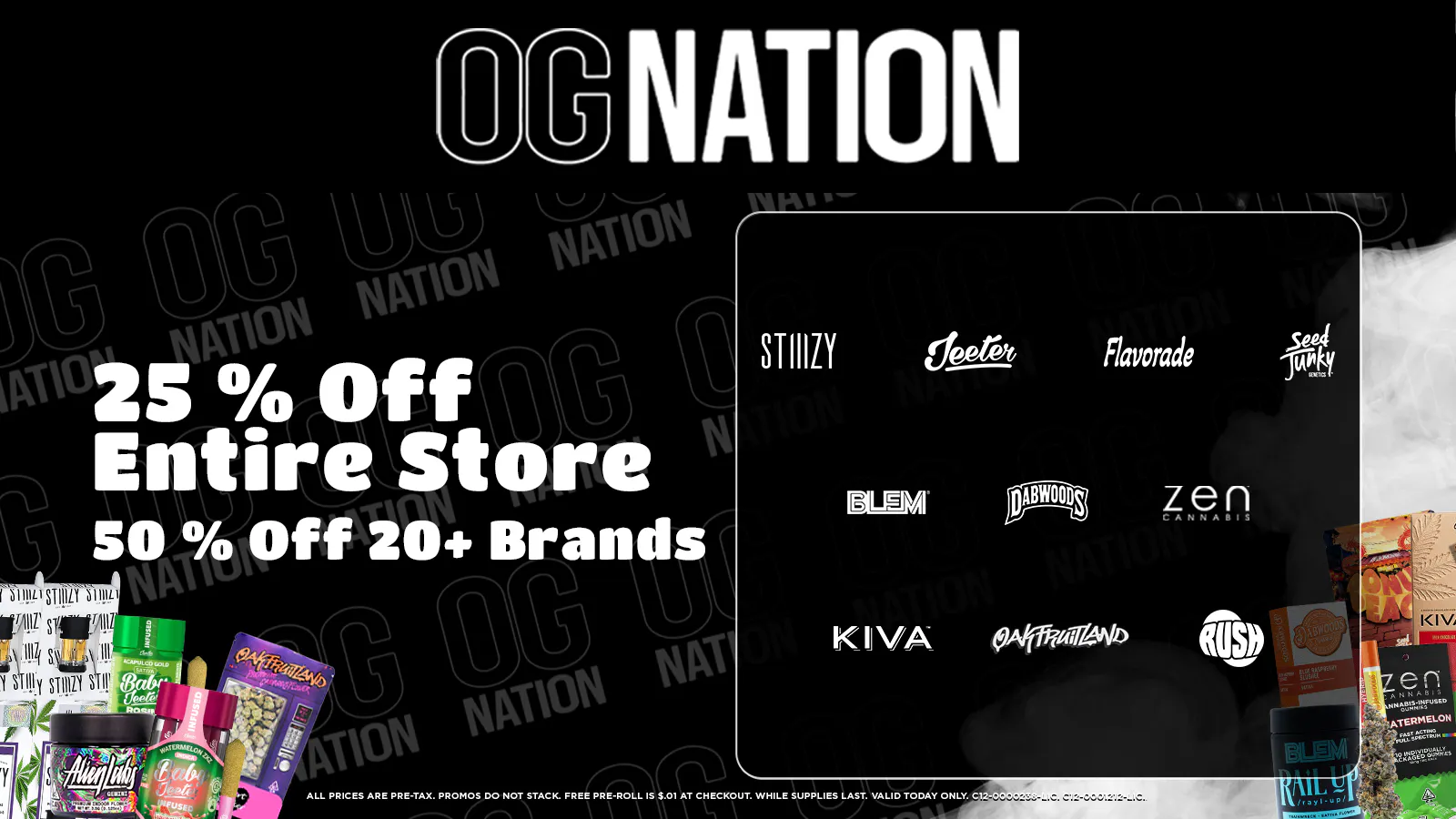 OG Nation Delivery Santa Fe Springs listing banner