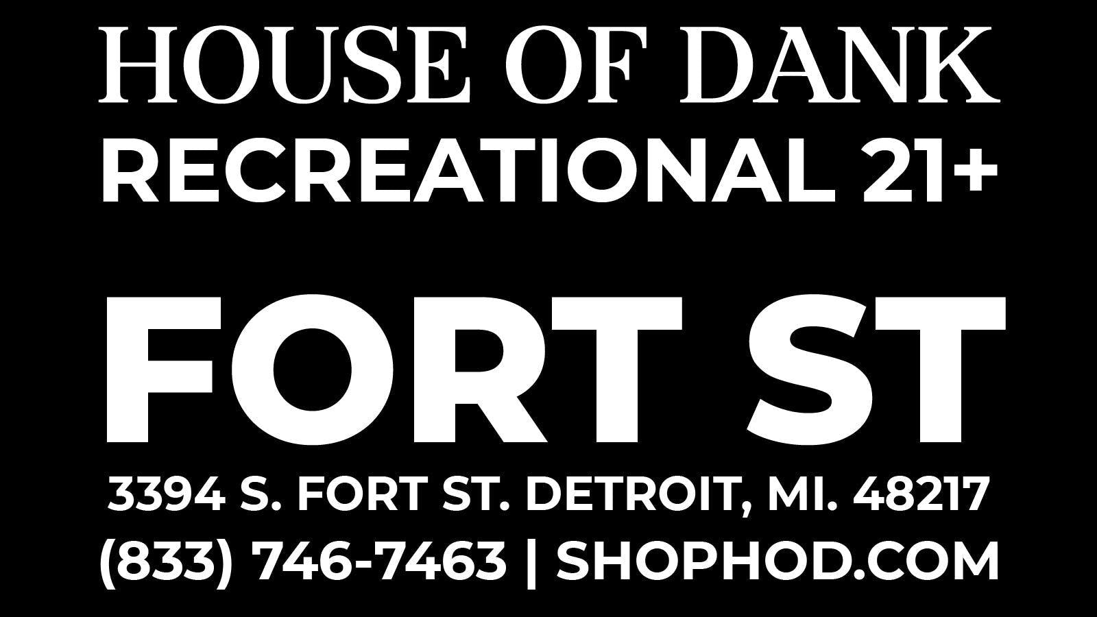 HOUSE OF DANK FORT ST REC DELIVERY Info, Menu & Deals Weed delivery Downriver, Michigan