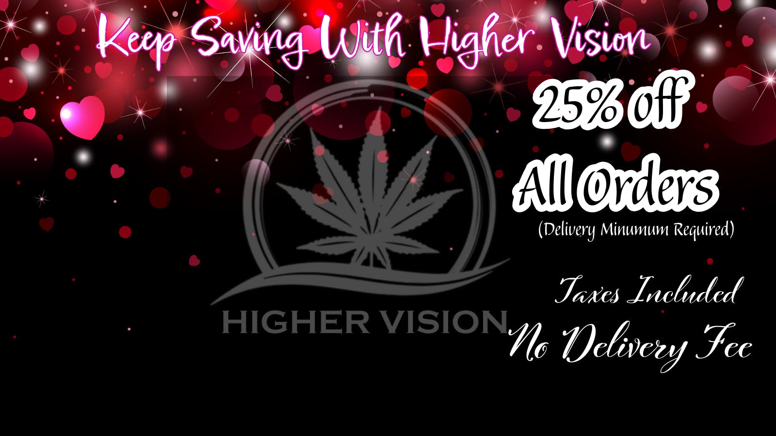 Higher Vision Delivery listing banner
