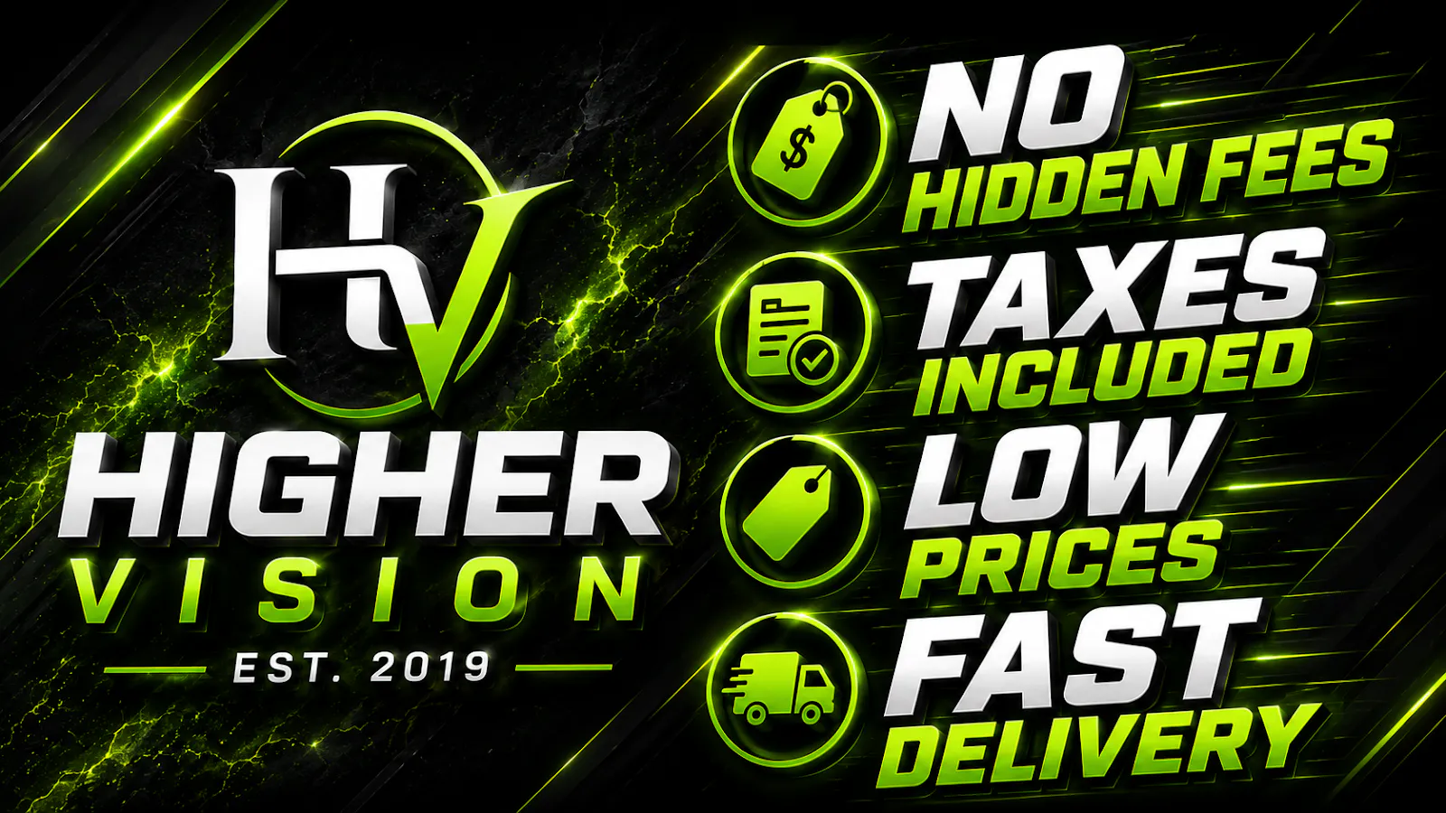 Higher Vision Delivery listing banner