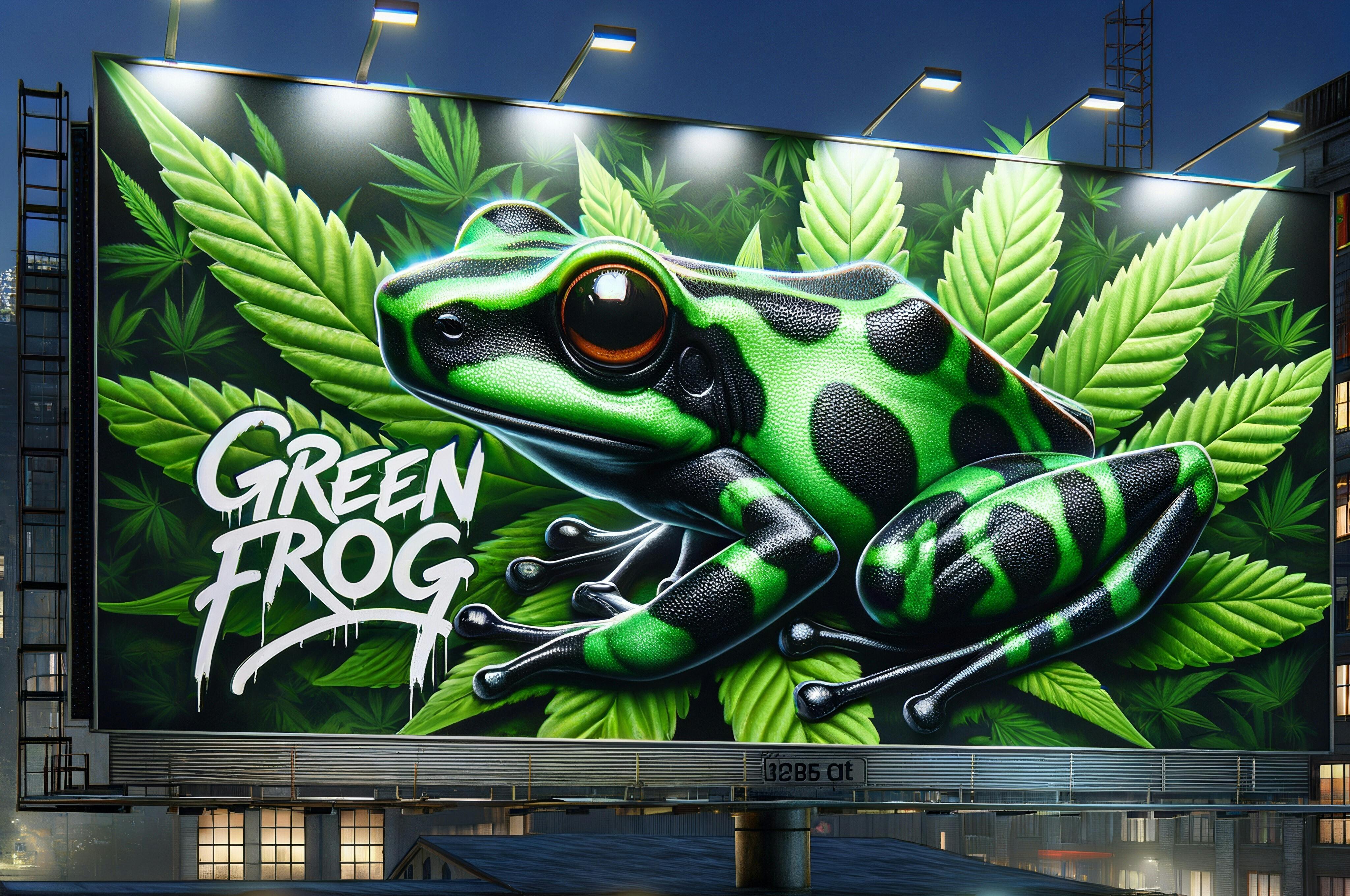 Green Frog Delivery (Tax Included) listing banner