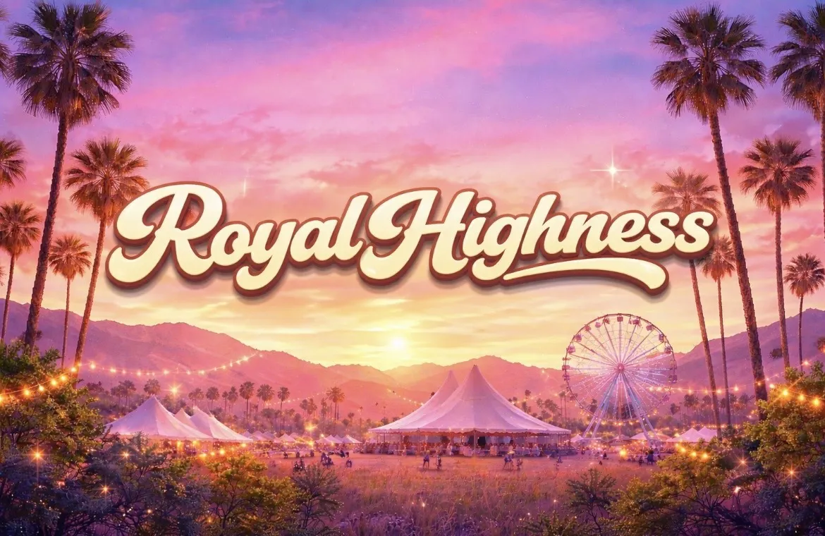 Royal Highness Delivery - Palm Desert listing banner
