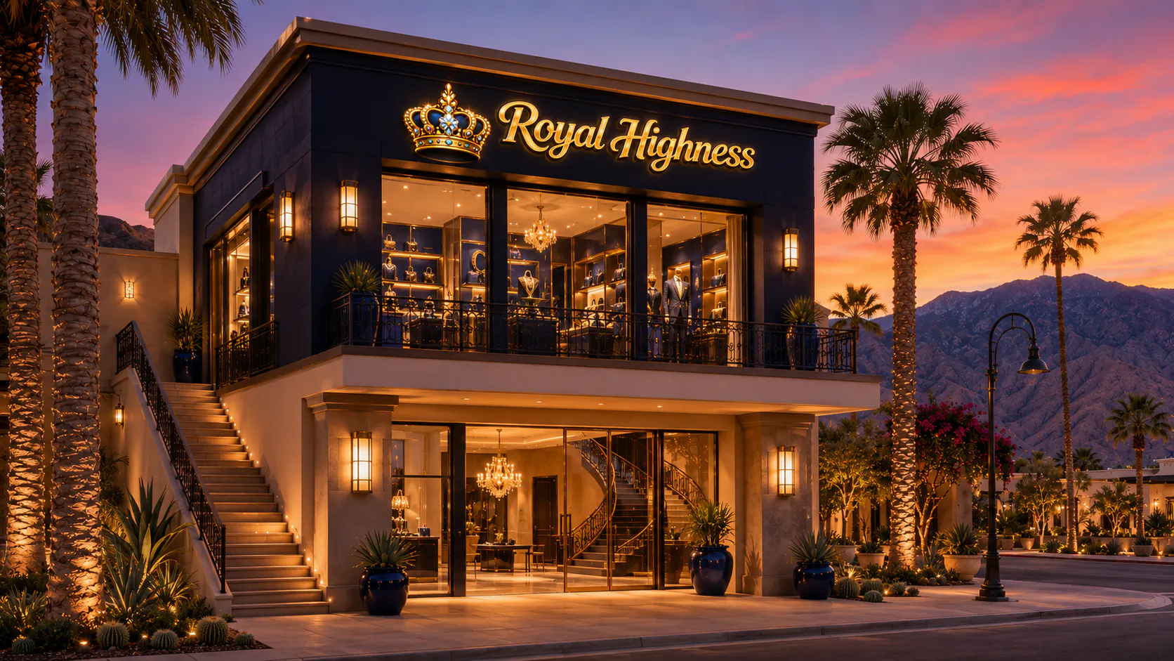 Royal Highness Delivery - Palm Desert listing banner