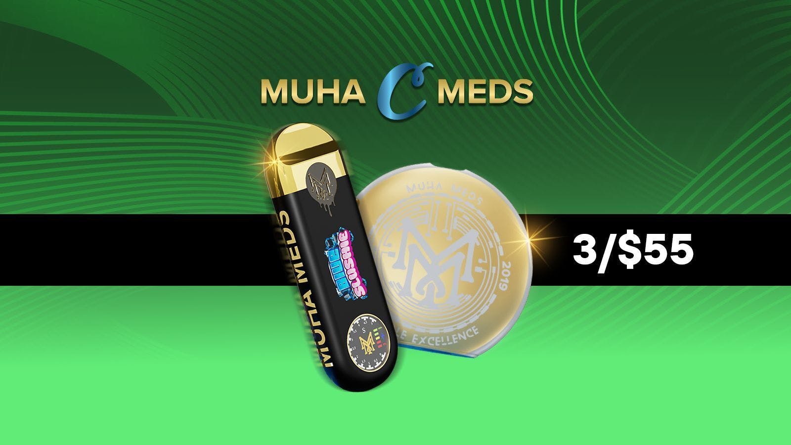 Muha Meds Ann Arbor - Recreational Delivery listing banner