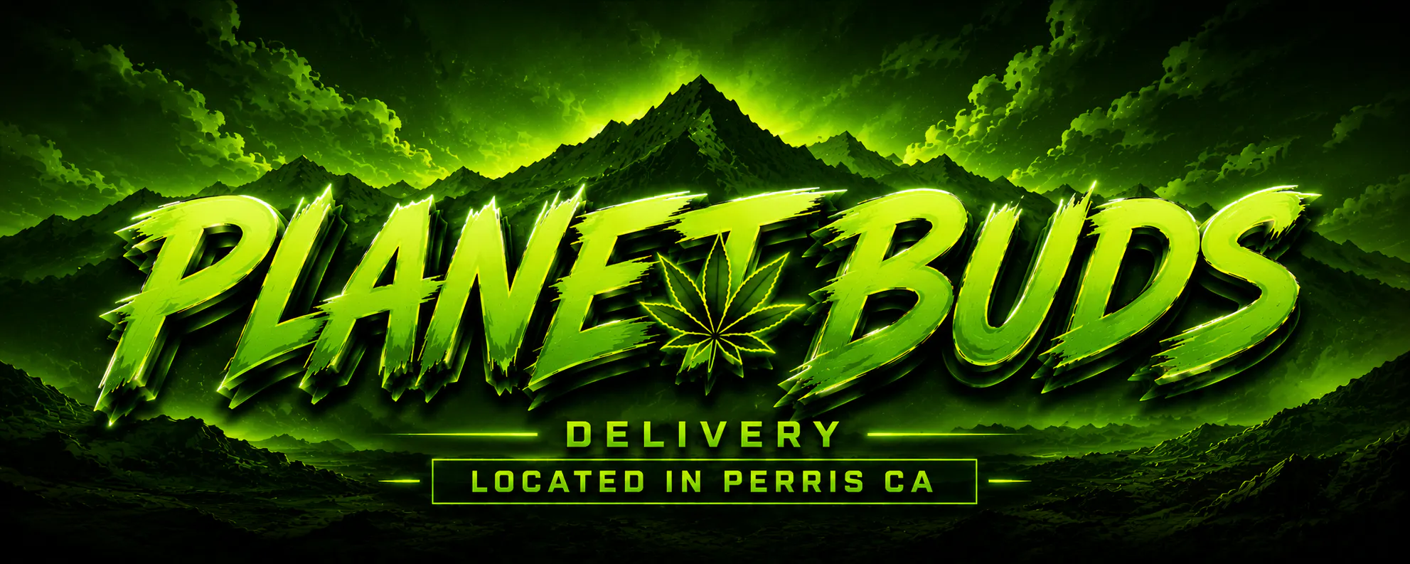 Planet Buds - Perris Delivery - Coming Soon listing banner
