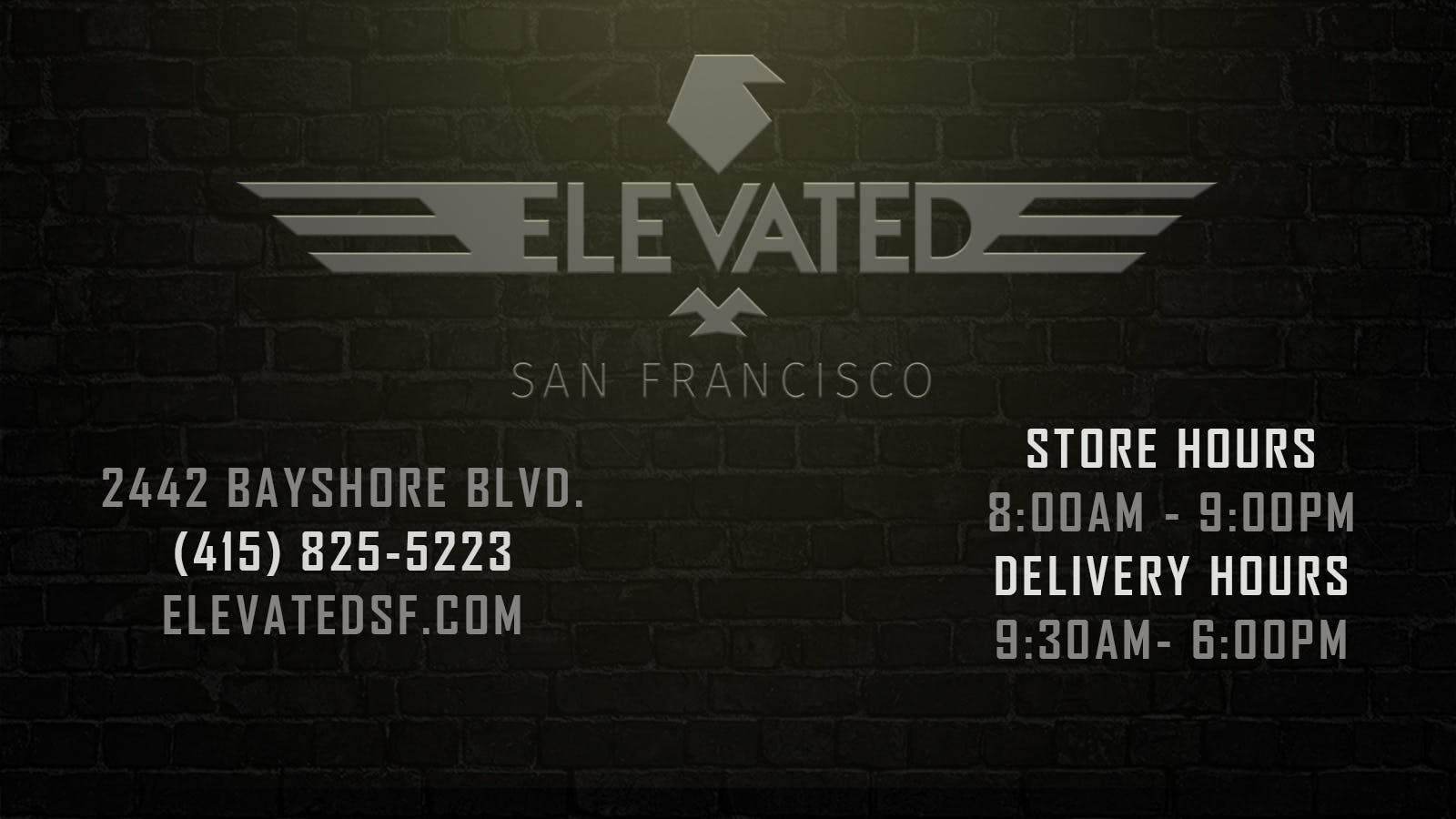 Elevated SF listing banner