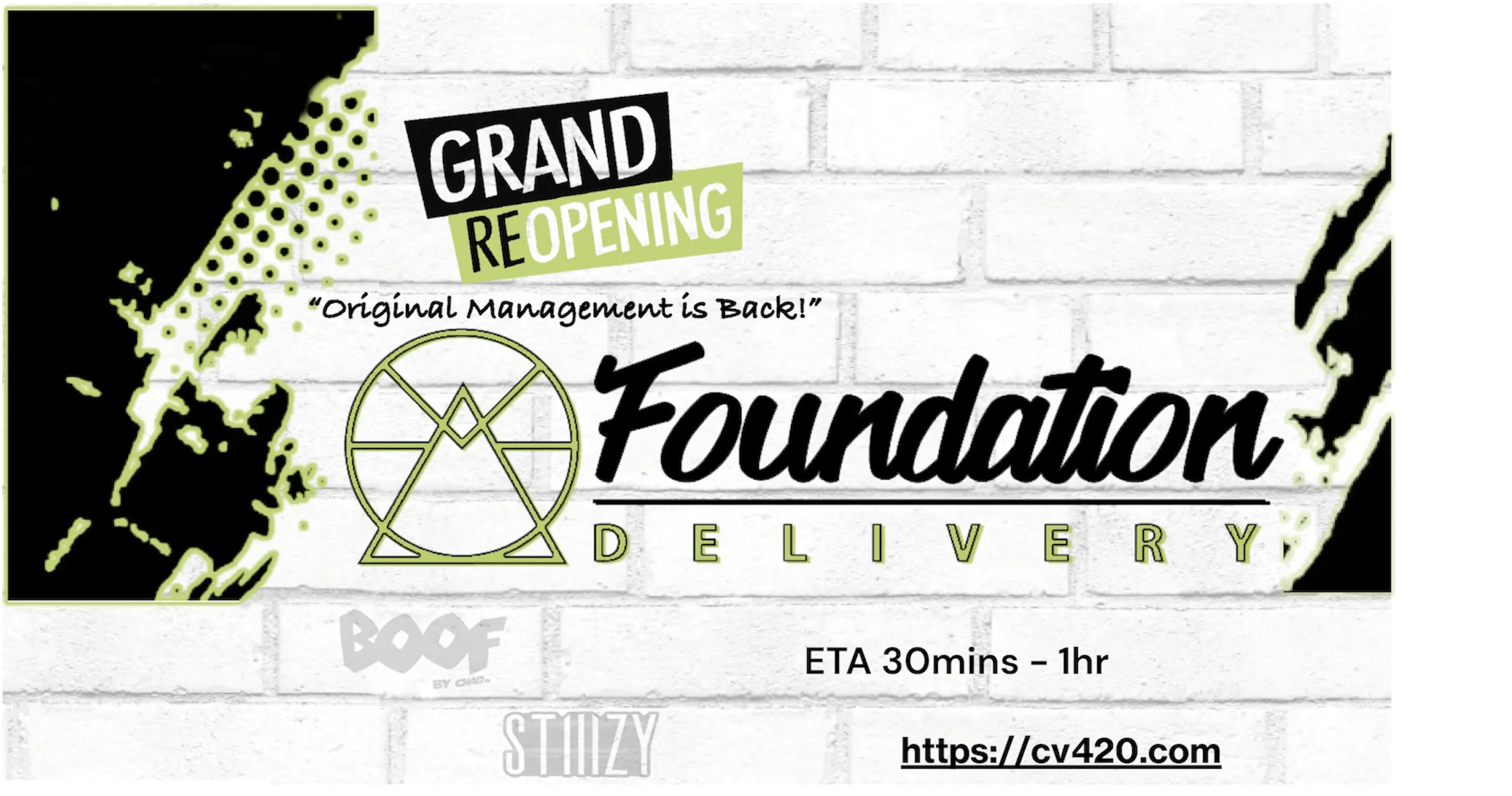 Foundation Delivery listing banner