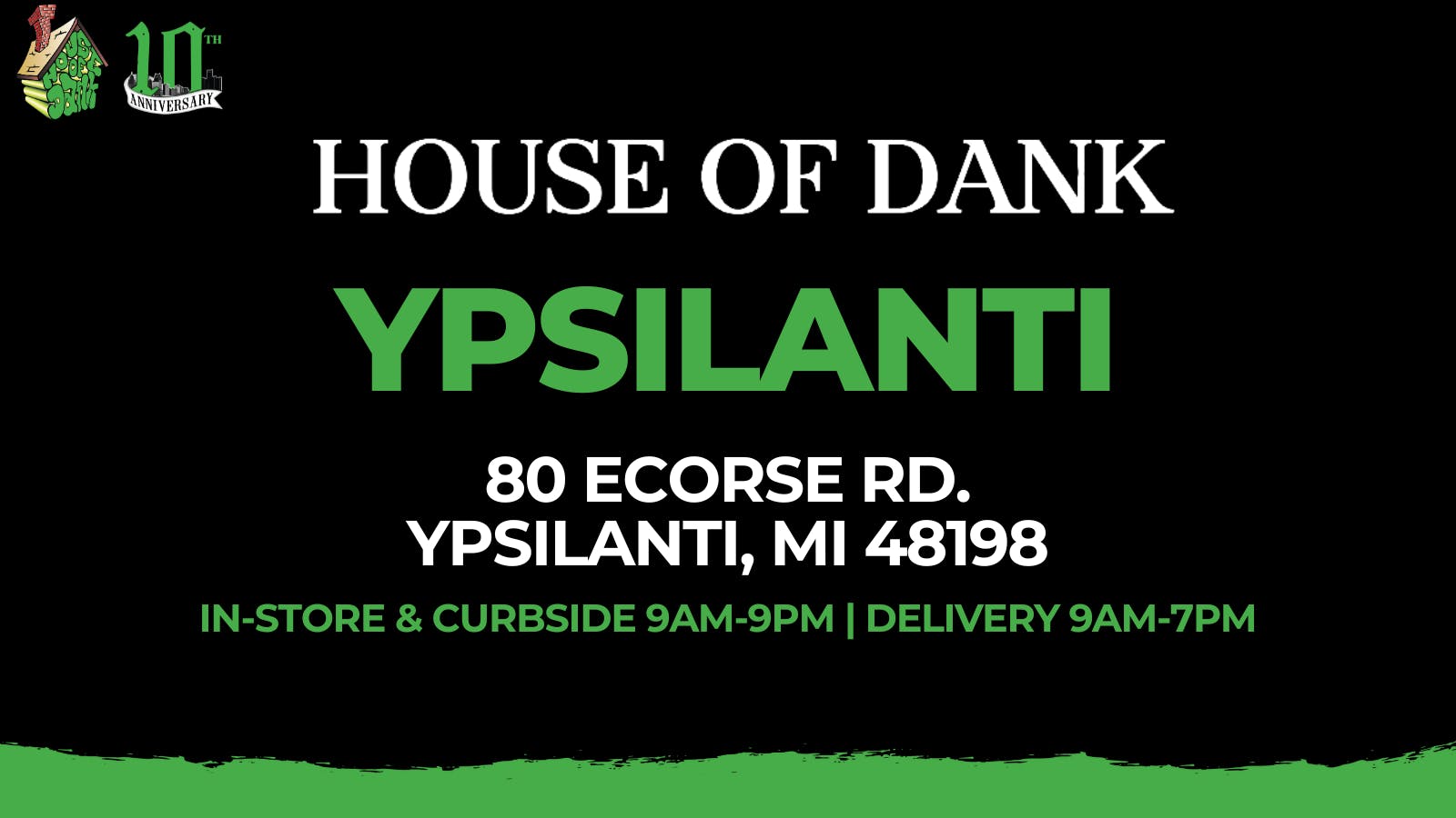 HOUSE OF DANK YPSILANTI REC DELIVERY listing banner