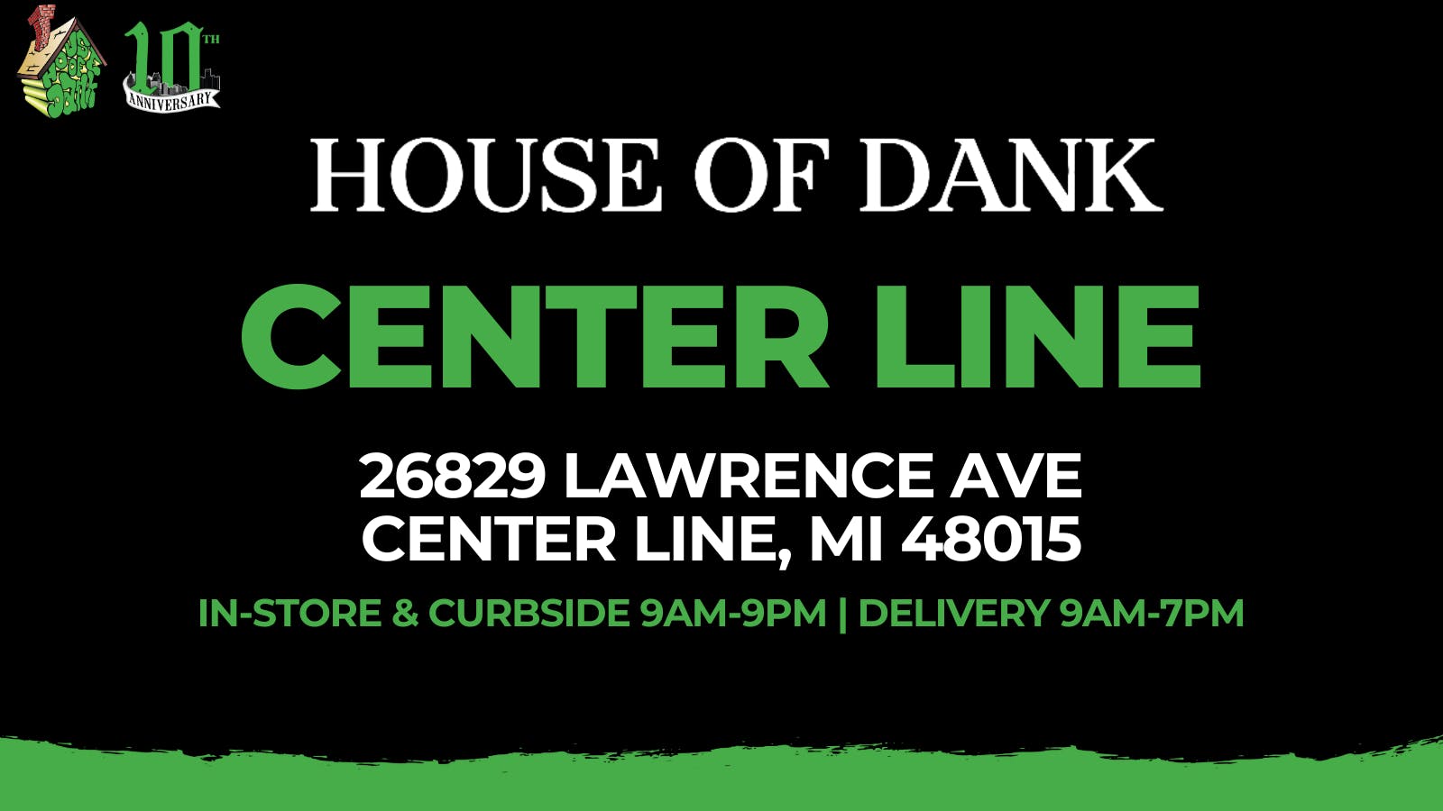 HOUSE OF DANK CENTER LINE REC DELIVERY listing banner