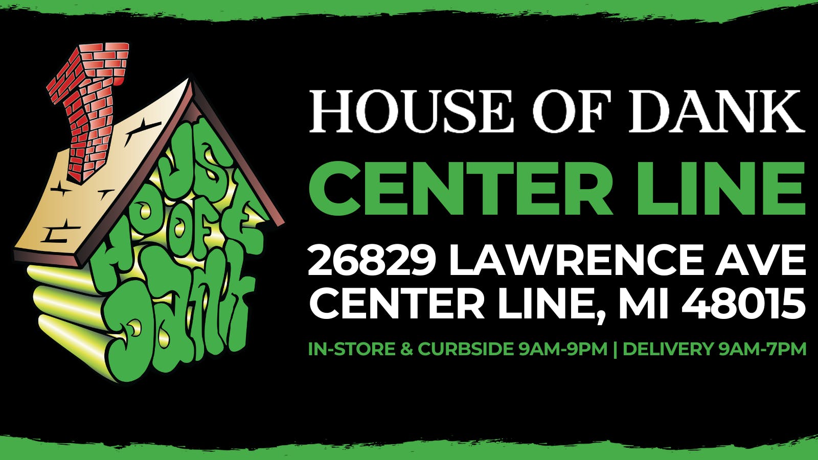 HOUSE OF DANK CENTER LINE REC DELIVERY listing banner