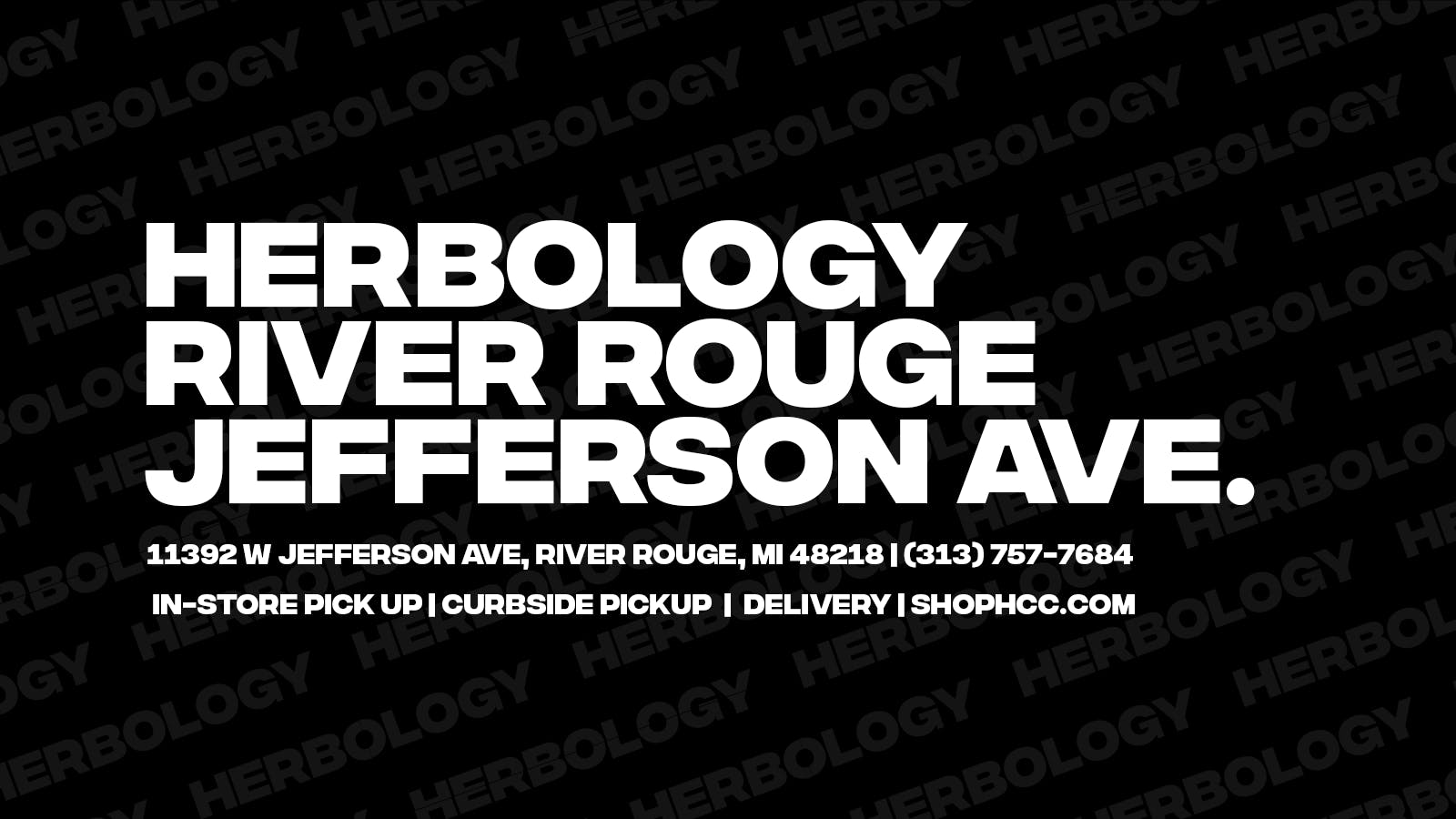 Herbology Cannabis Co. - Delivery - Downriver/Detroit - Recreational listing banner
