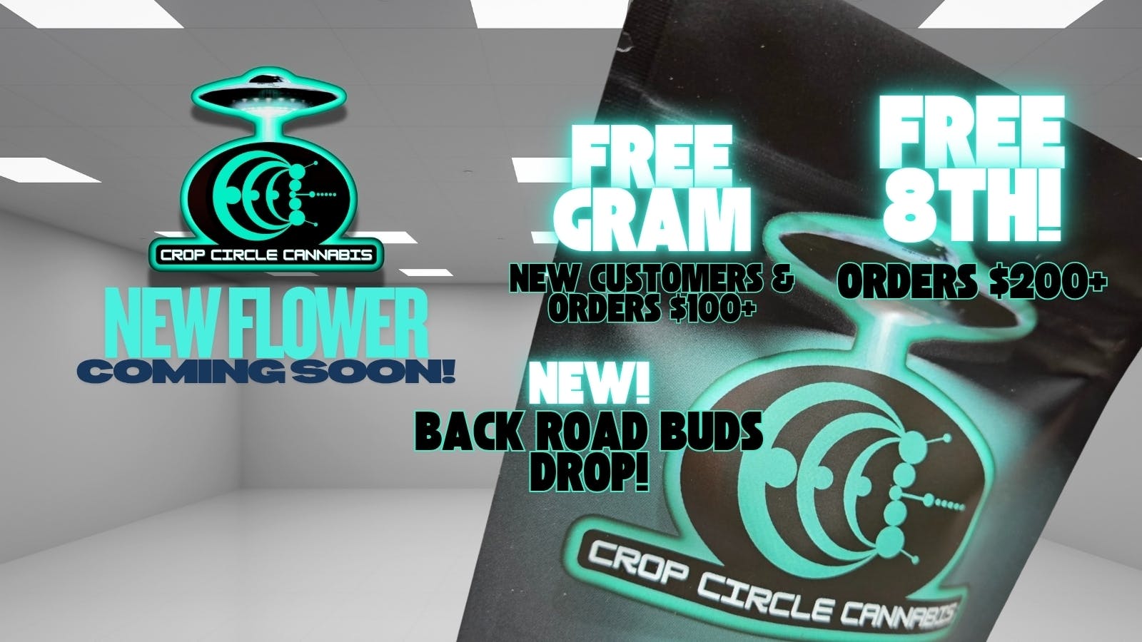 Crop Circle Cannabis listing banner