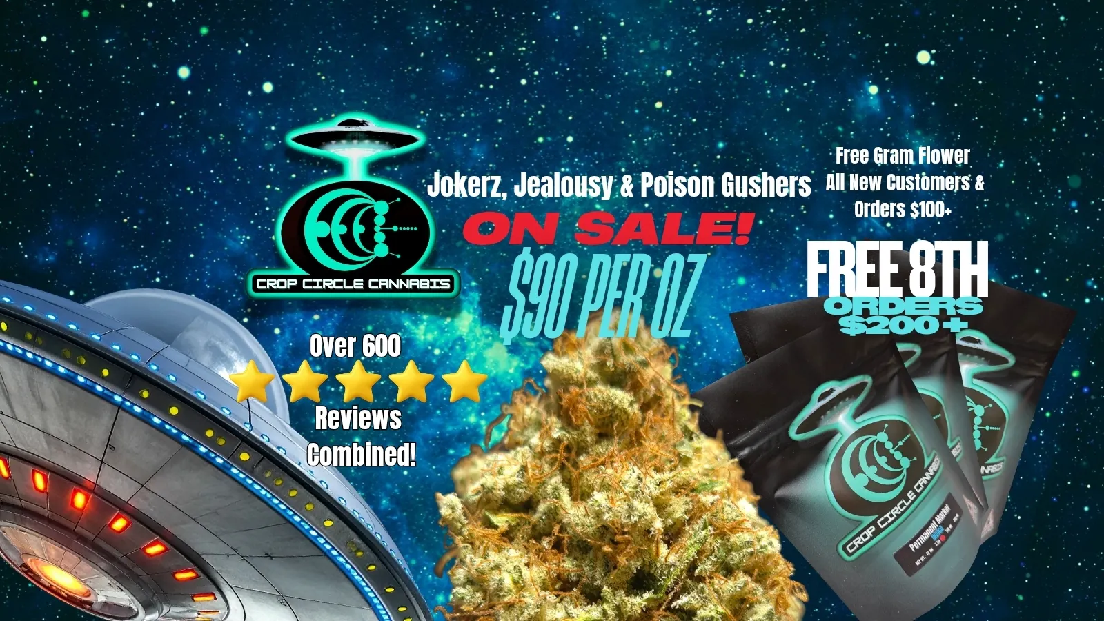 Crop Circle Cannabis listing banner