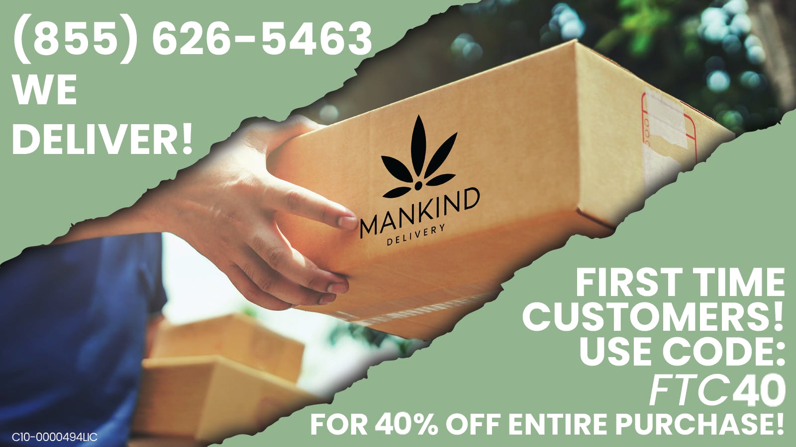 Mankind Delivery listing banner
