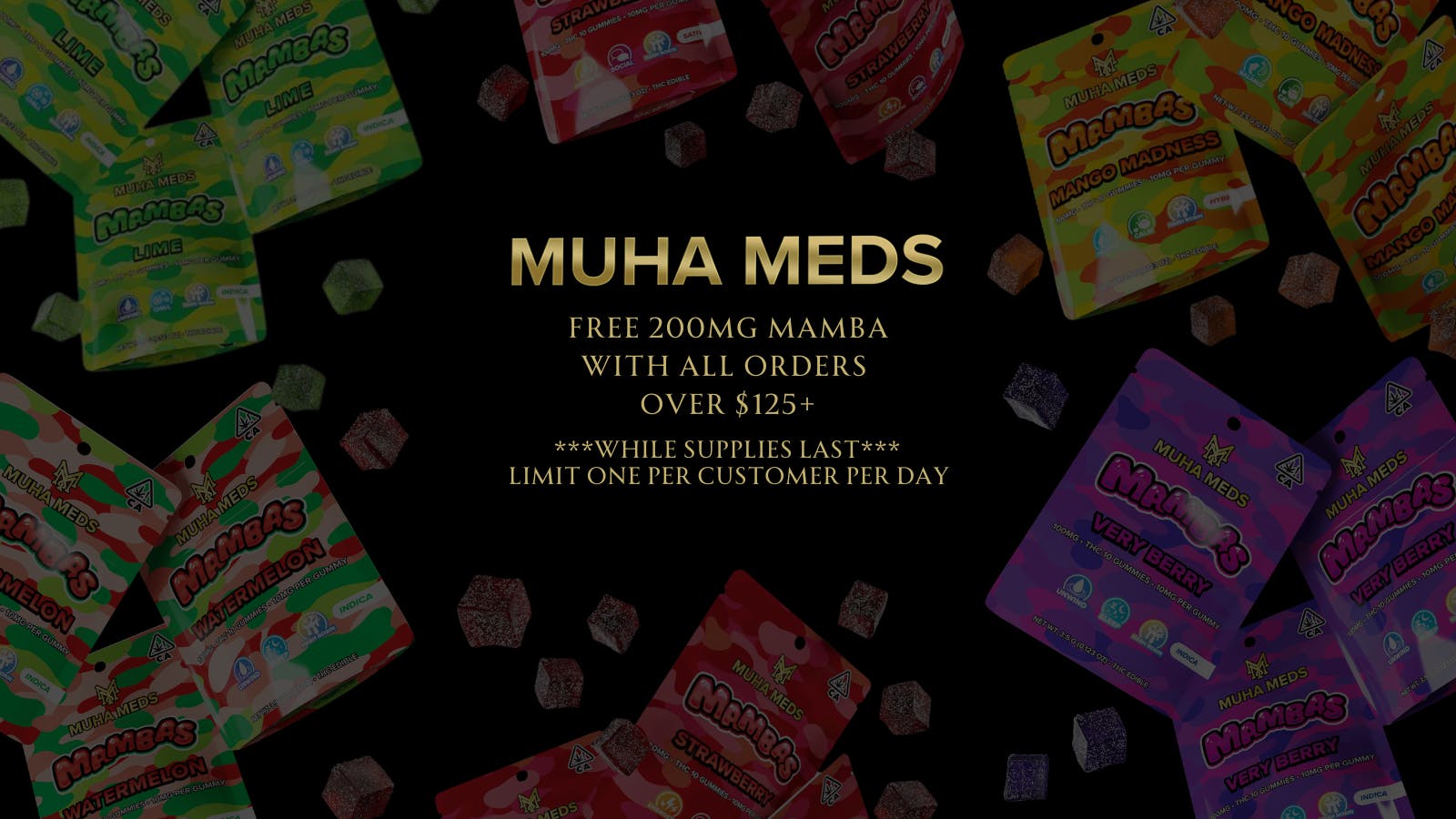 Muha Meds - Delivery listing banner