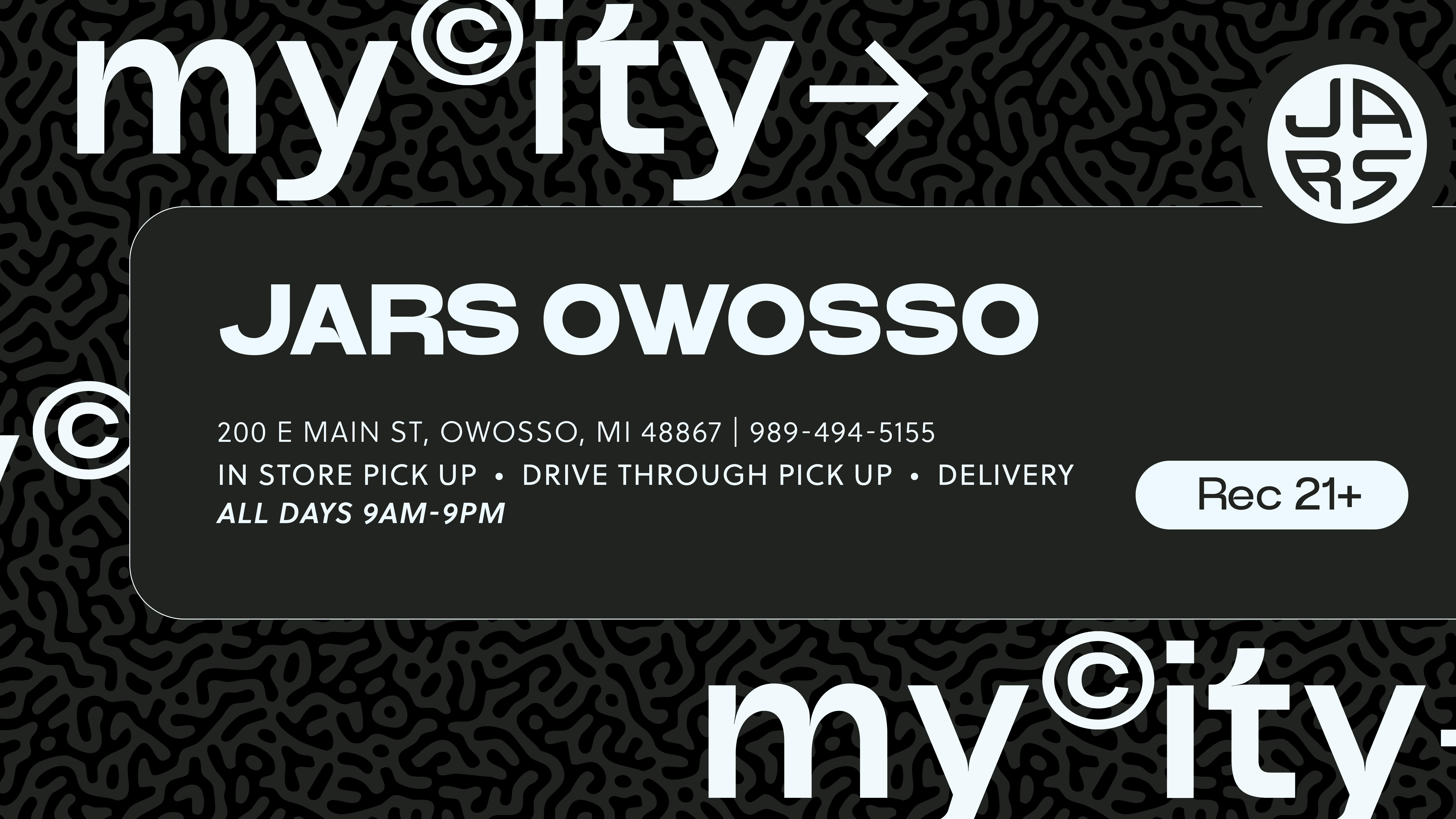 JARS Cannabis Delivery - Owosso listing banner
