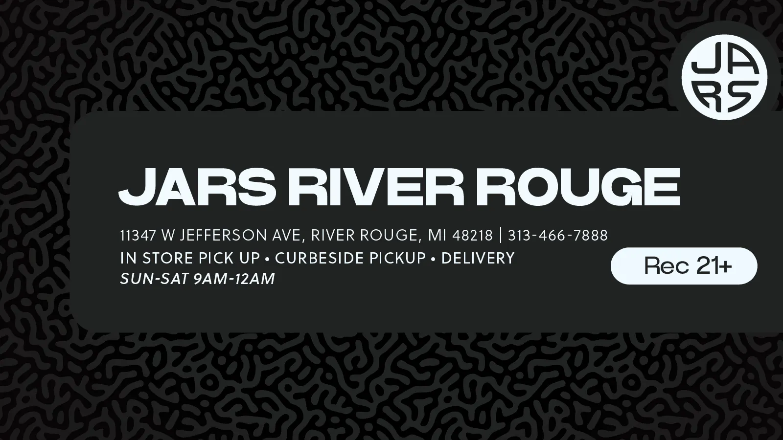 JARS Cannabis Delivery - River Rouge listing banner