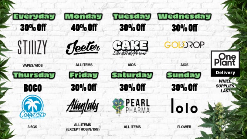One Plant Delivery - Walnut Creek listing banner