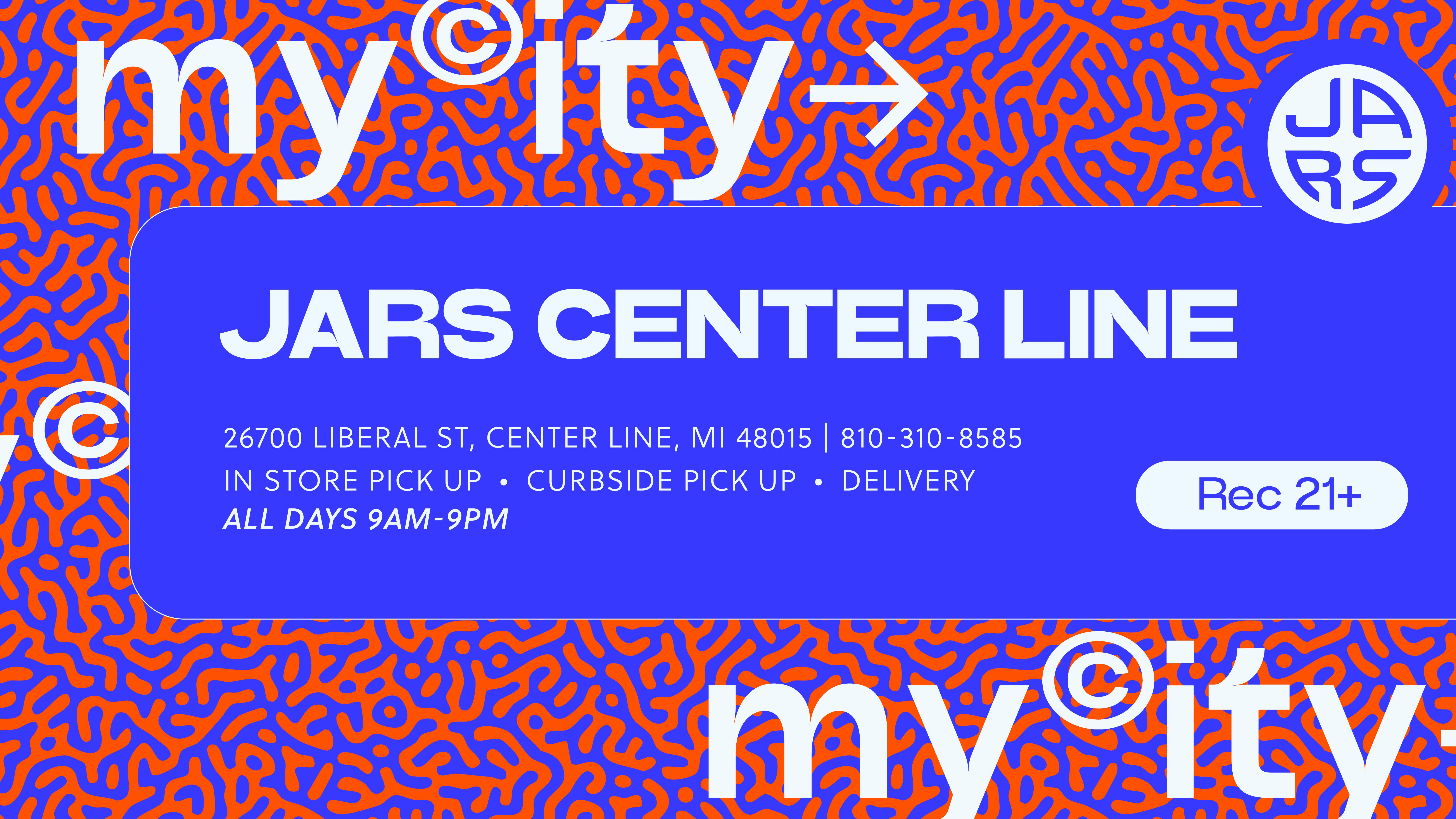 JARS Cannabis Delivery - Center Line listing banner