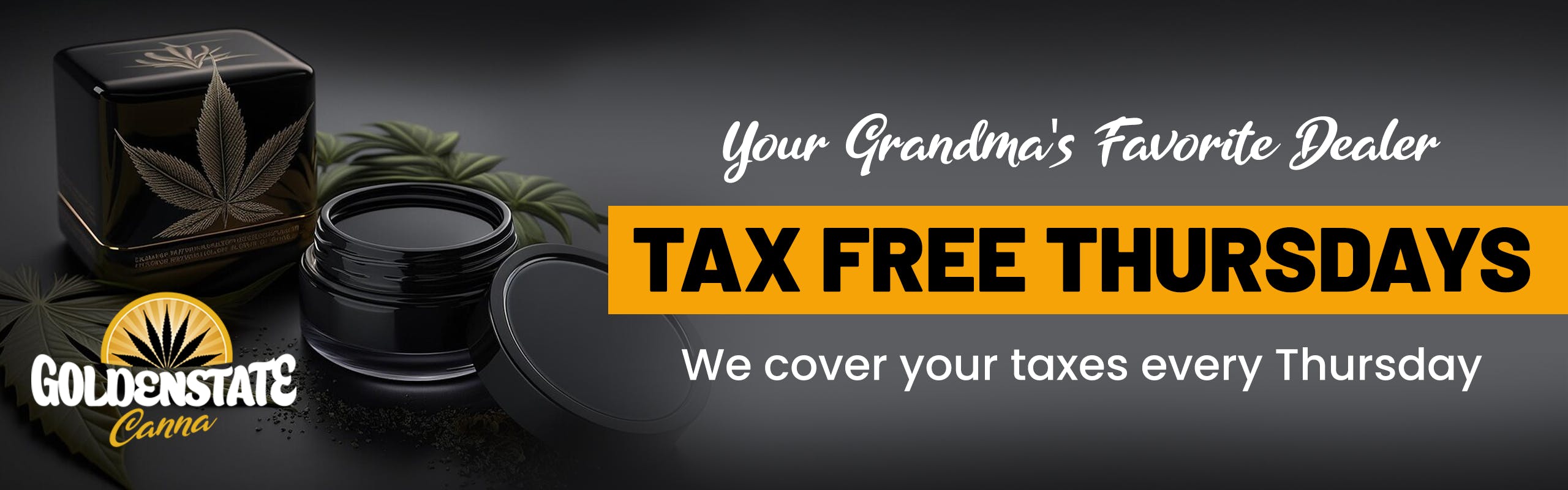 Golden State Canna listing banner