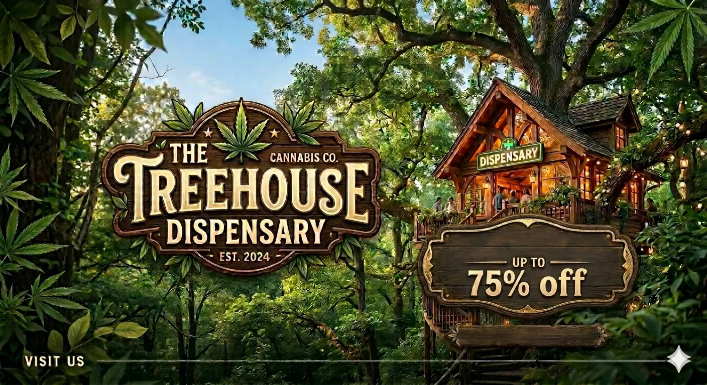The Treehouse Delivery listing banner