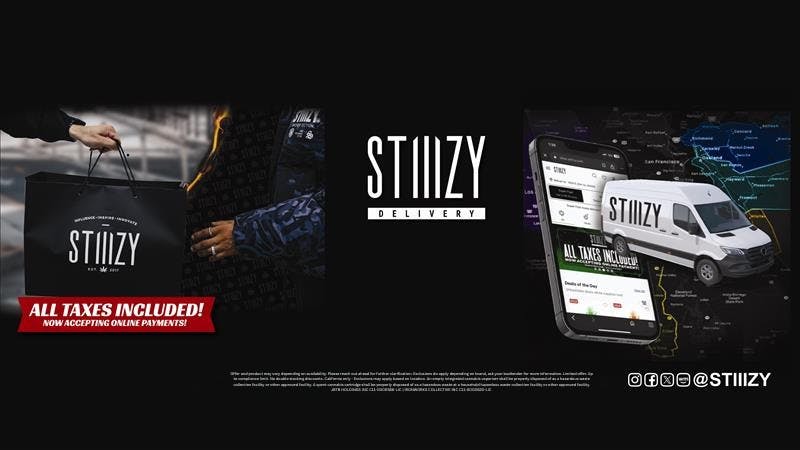 STIIIZY DELIVERY listing banner