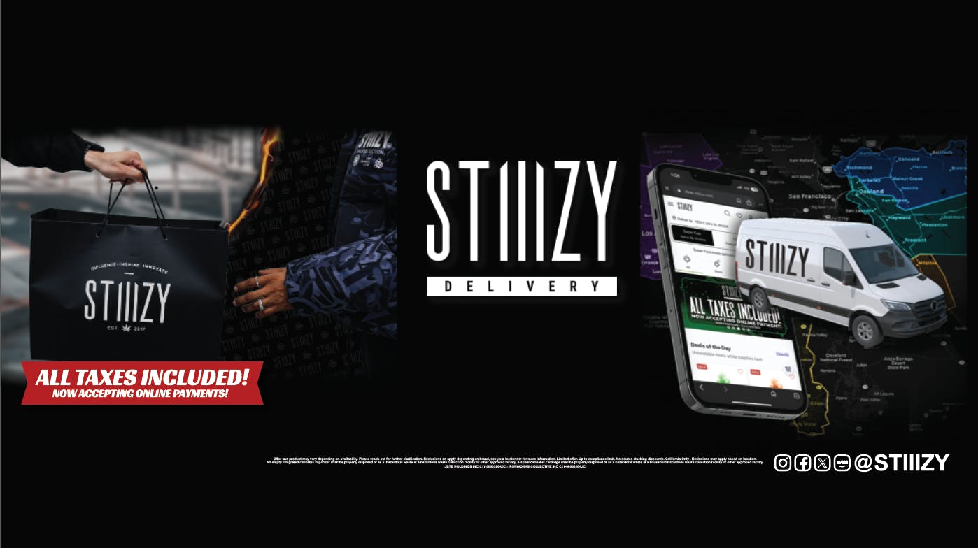 STIIIZY DELIVERY listing banner