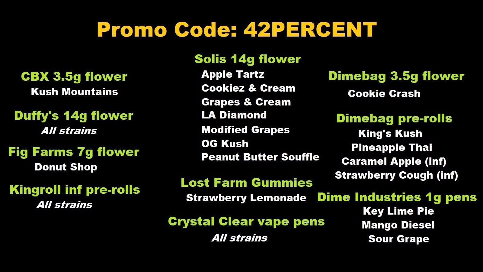 Goldy's listing banner