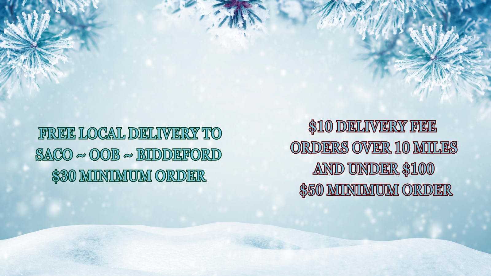 First Class Cannabis - Delivery listing banner