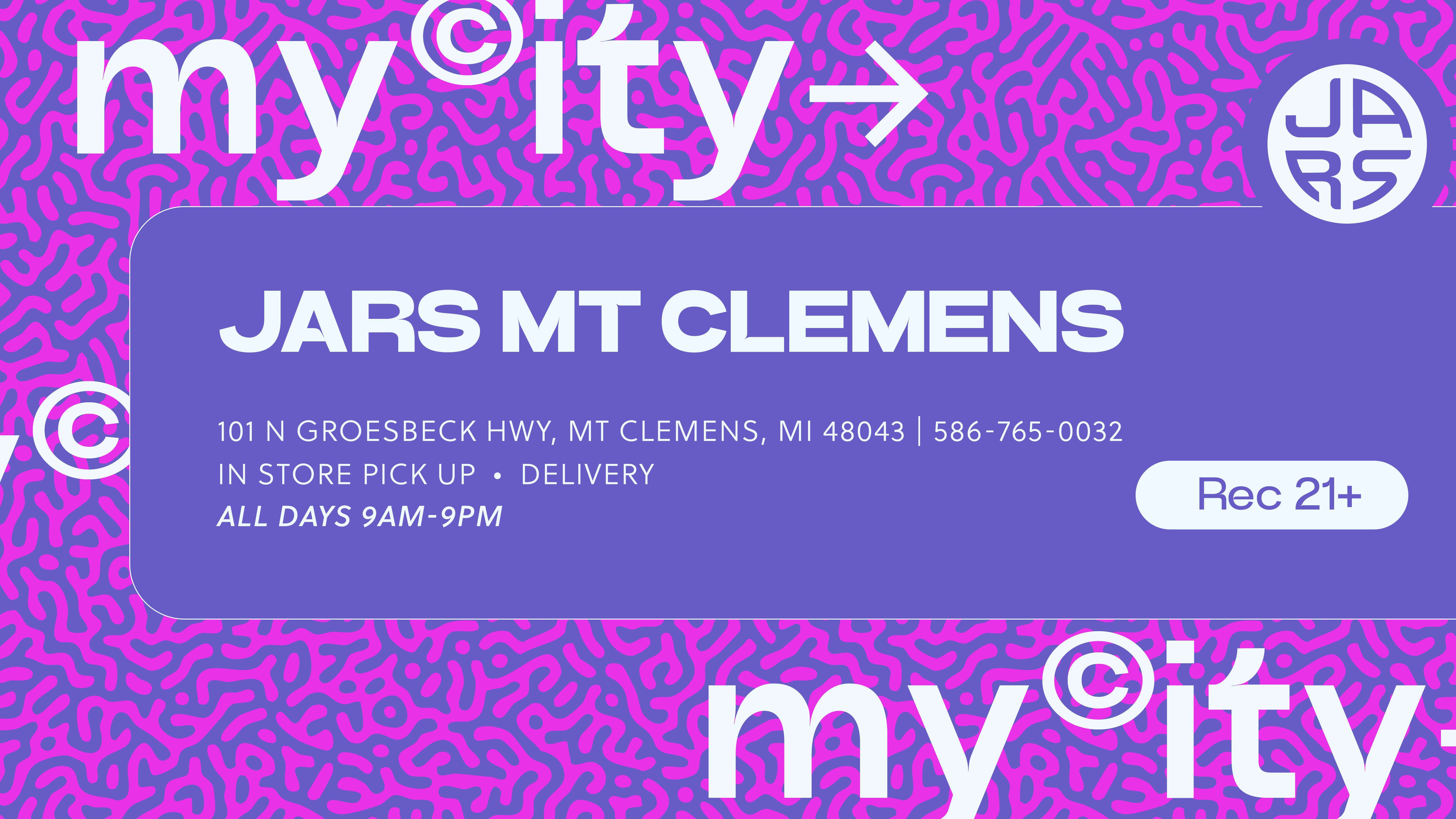 JARS Cannabis Delivery - Mt Clemens listing banner