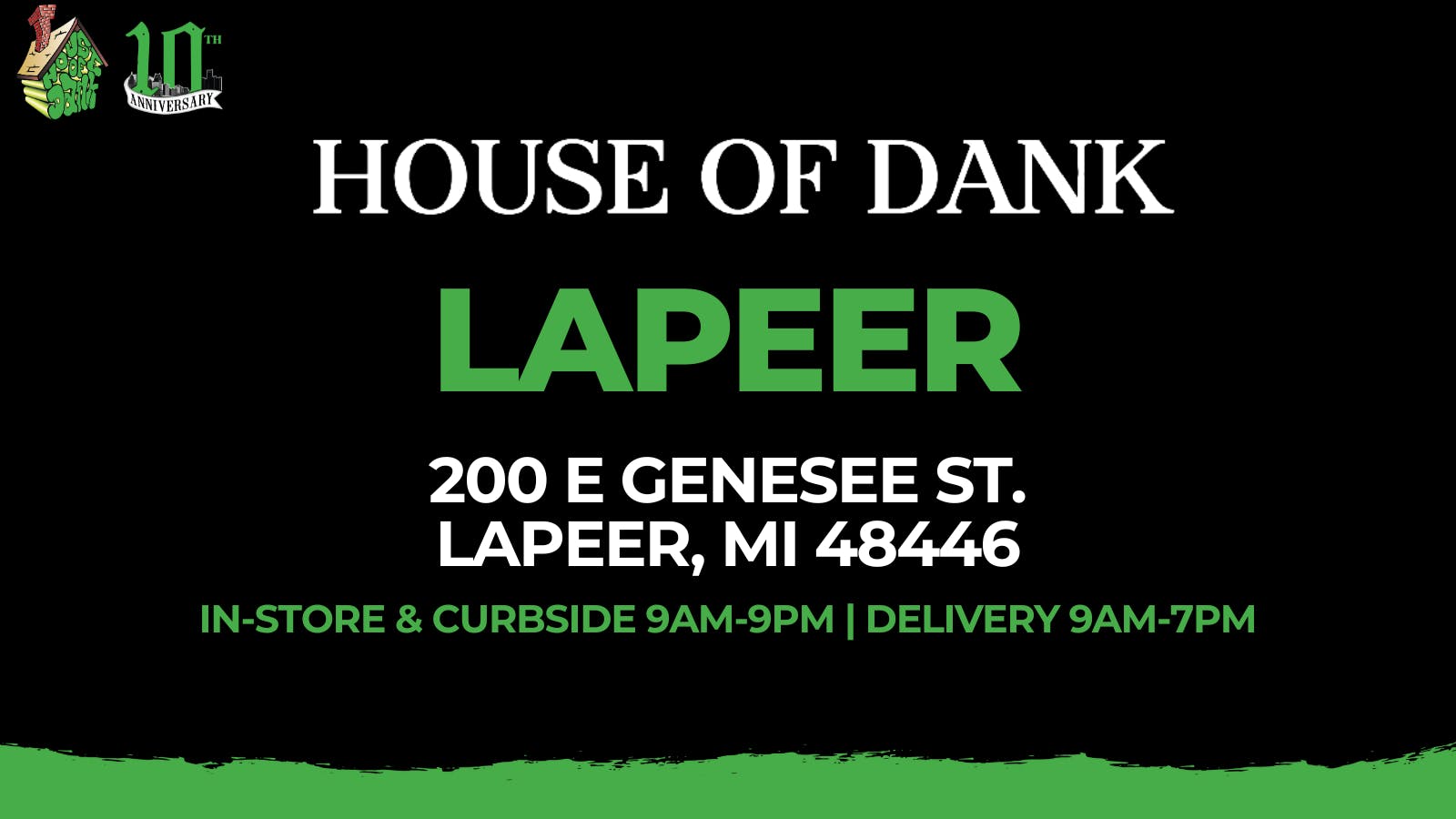 HOUSE OF DANK LAPEER REC DELIVERY listing banner