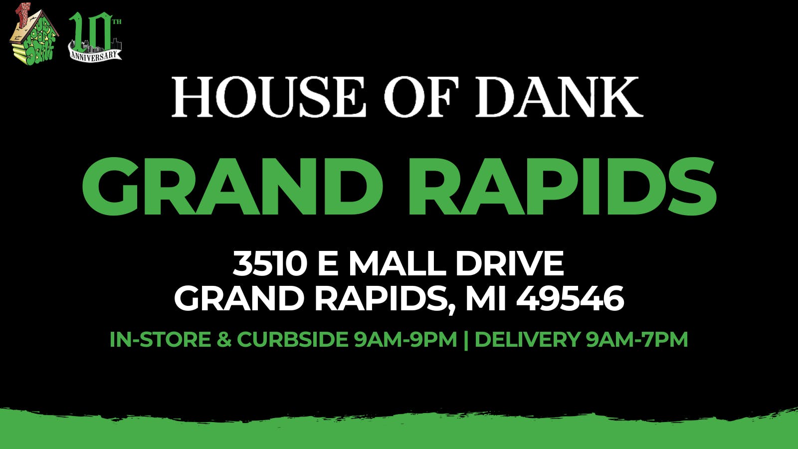 HOUSE OF DANK GRAND RAPIDS REC DELIVERY listing banner