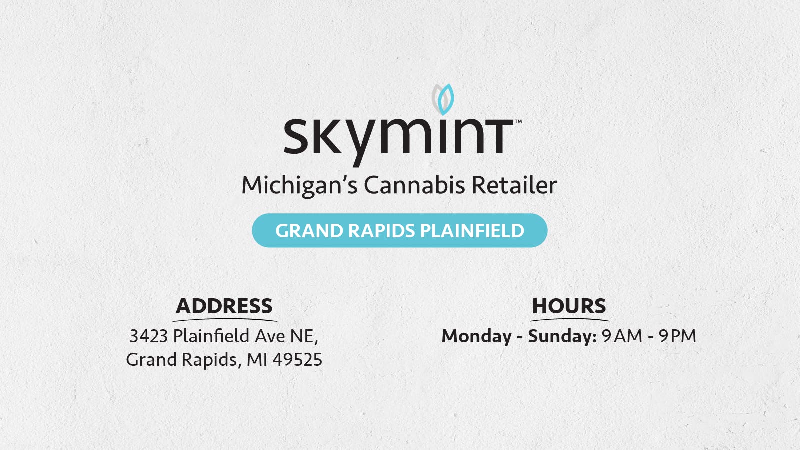 Skymint Delivery Grand Rapids listing banner