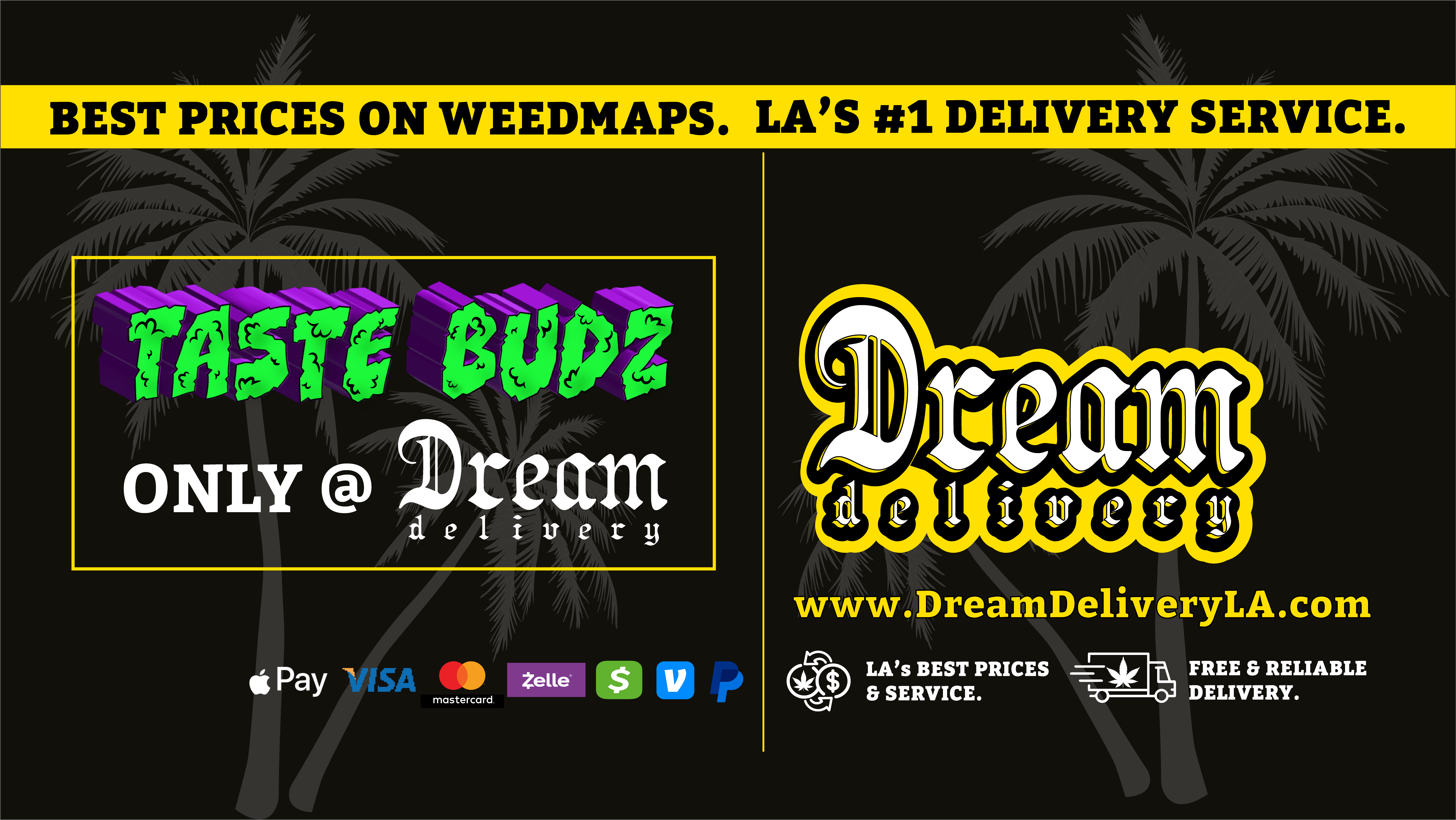 Dream Delivery listing banner