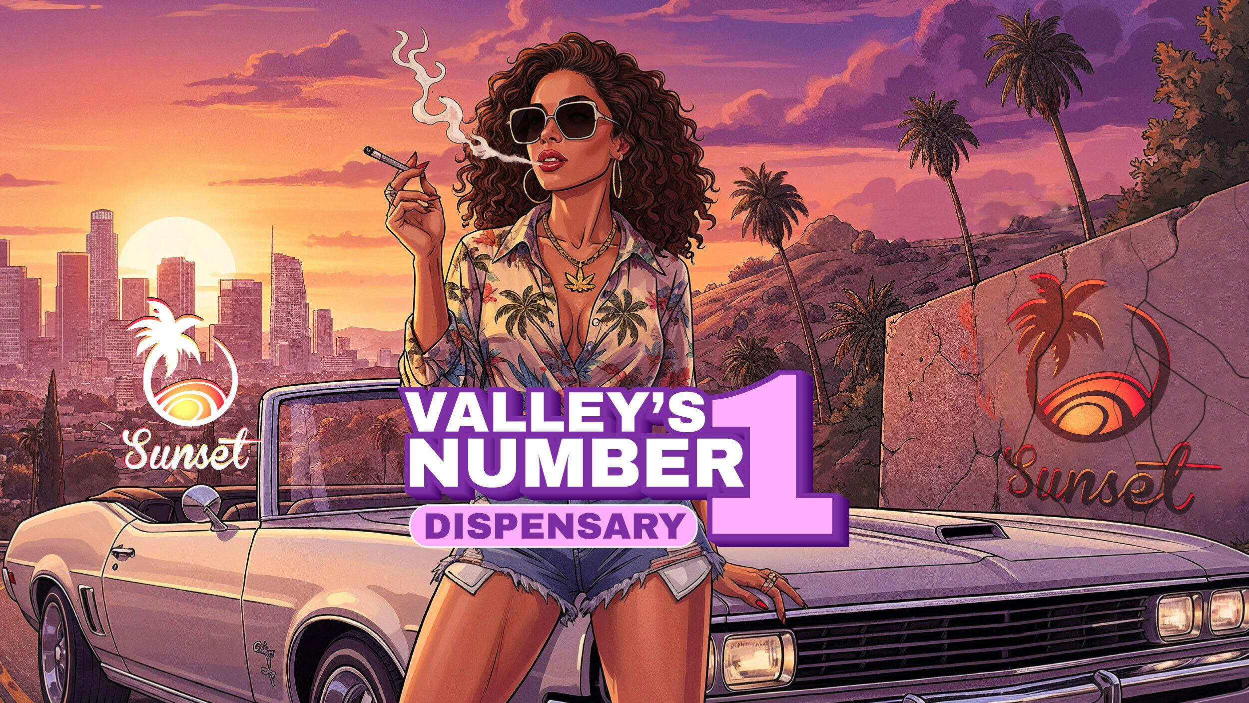 SUNSET listing banner