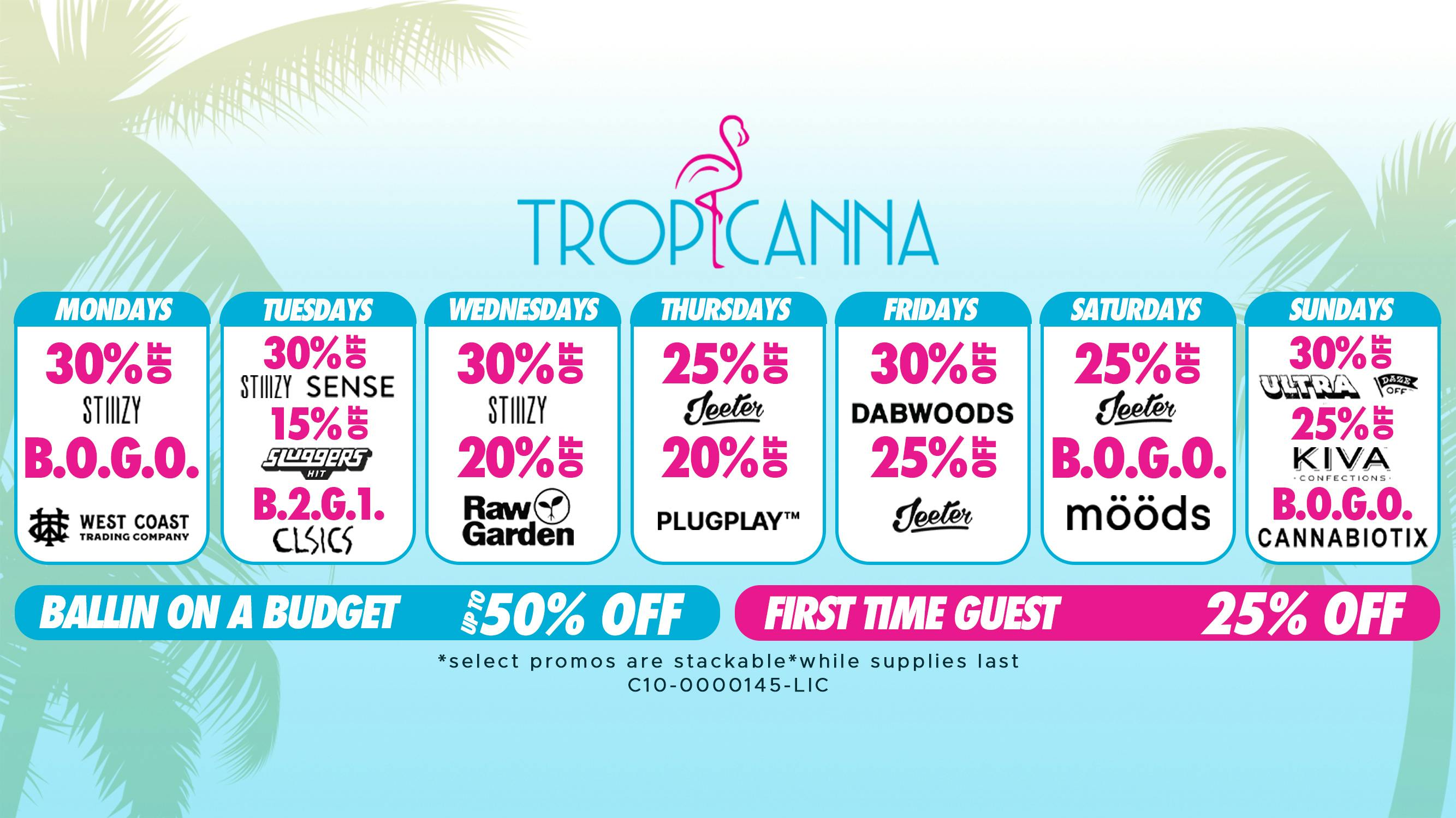 Tropicanna Dispensary and Weed Delivery - Huntington Beach listing banner