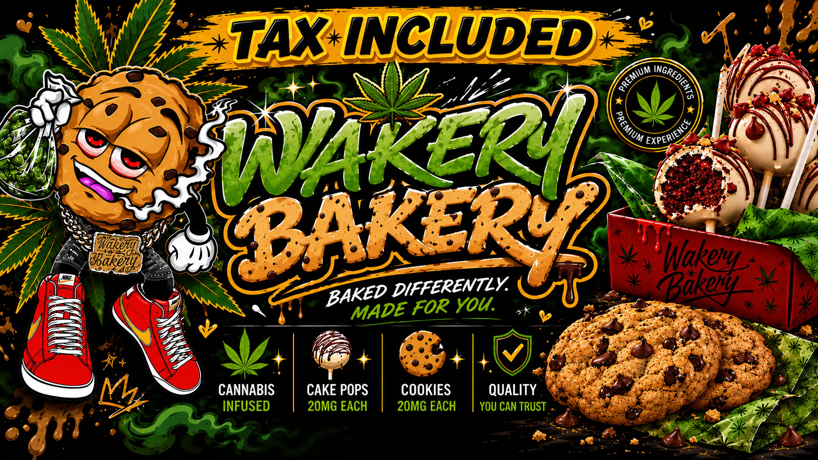 Wakery Bakery listing banner