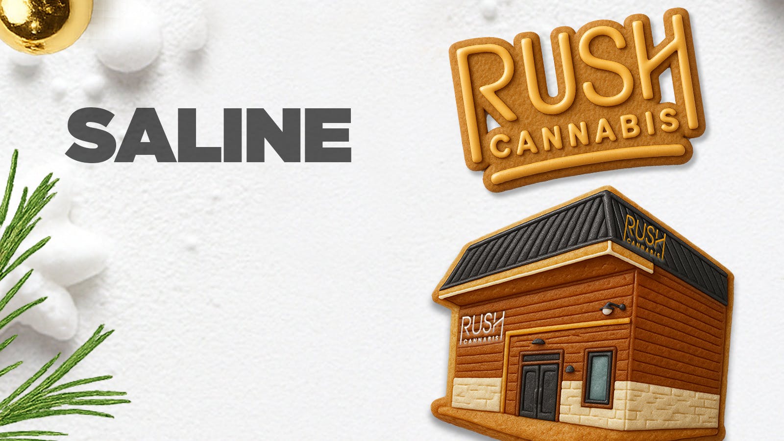 Rush Cannabis Delivery - Saline listing banner