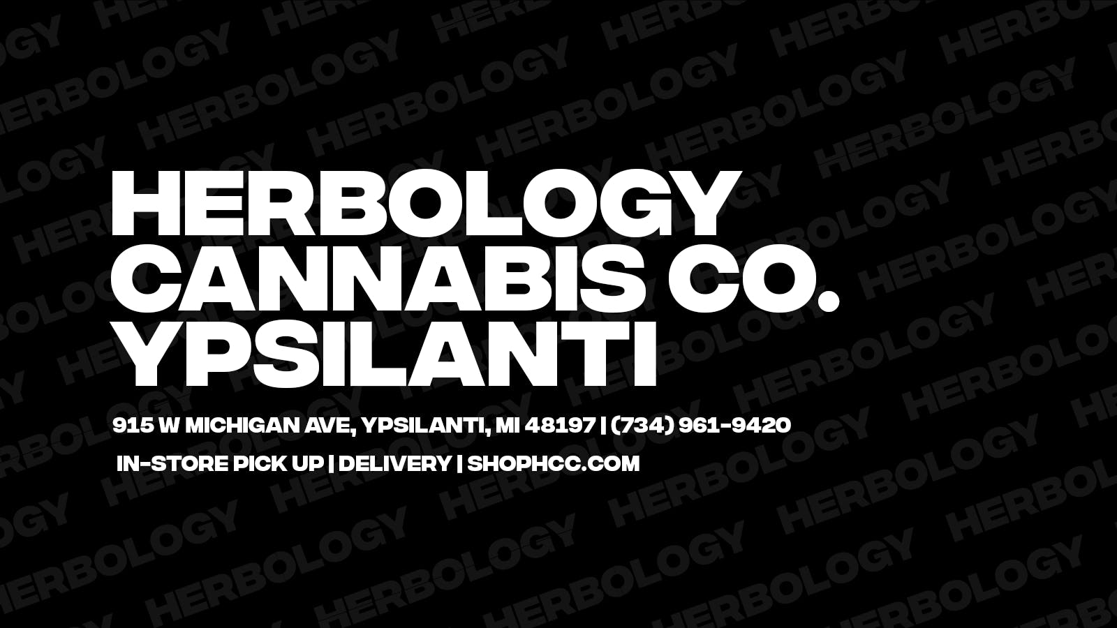 Herbology Cannabis Co. Delivery Ypsilanti Recreational Info, Menu & Deals Weed delivery