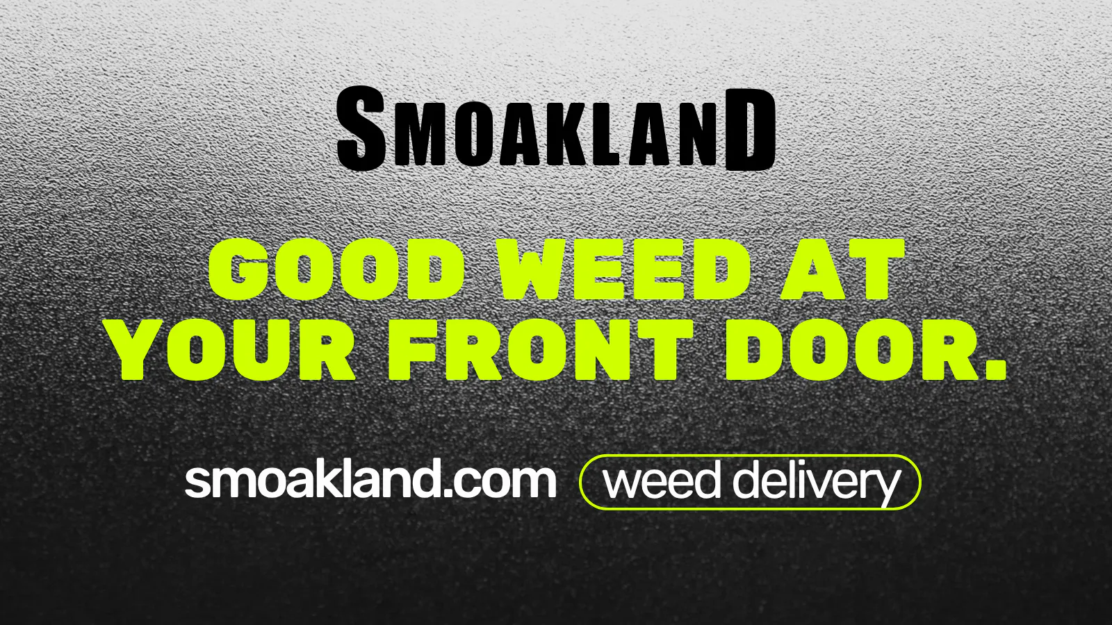 Smoakland Weed Delivery - Carmichael listing banner