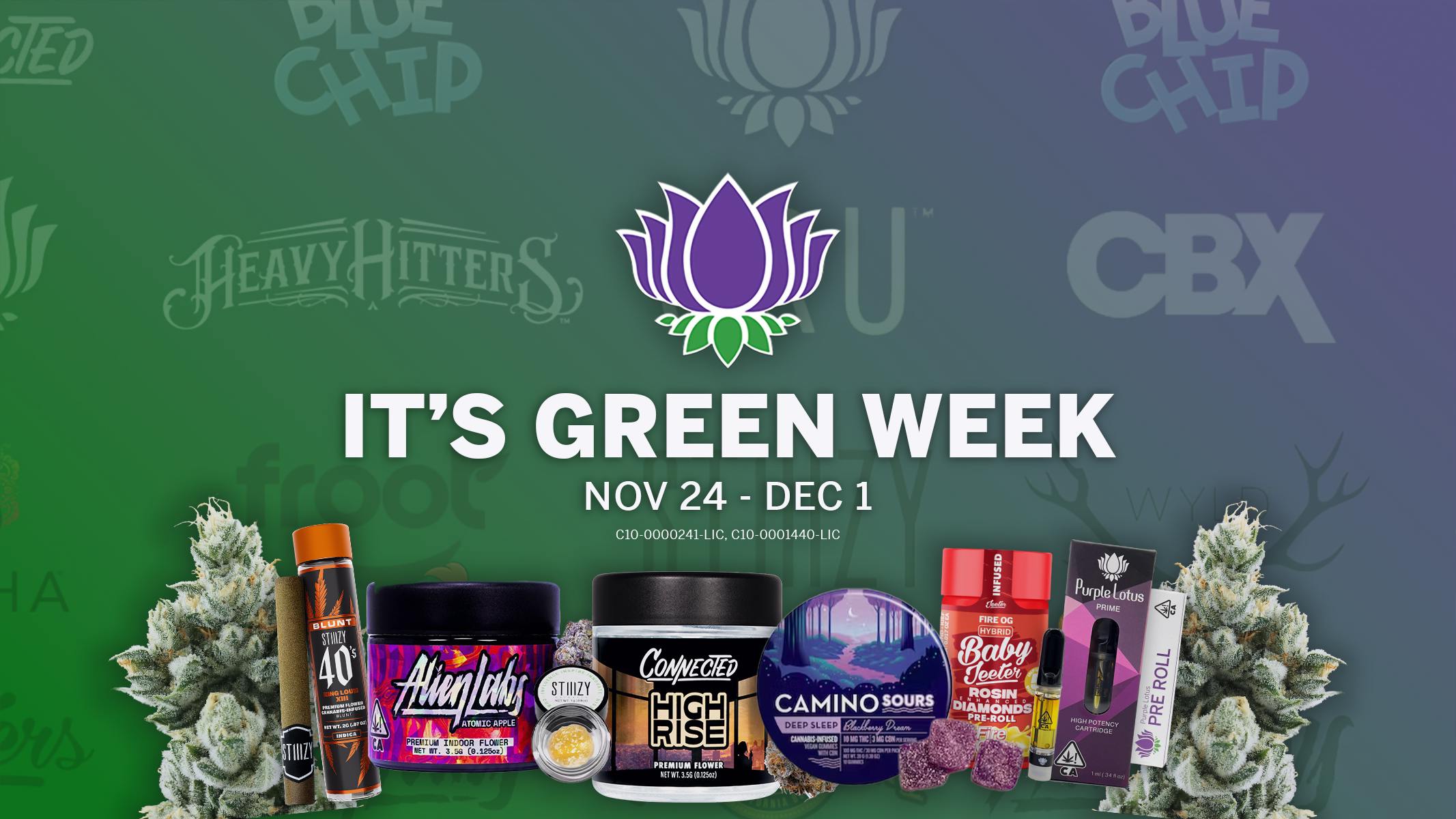 Purple Lotus Delivery - Morgan Hill listing banner