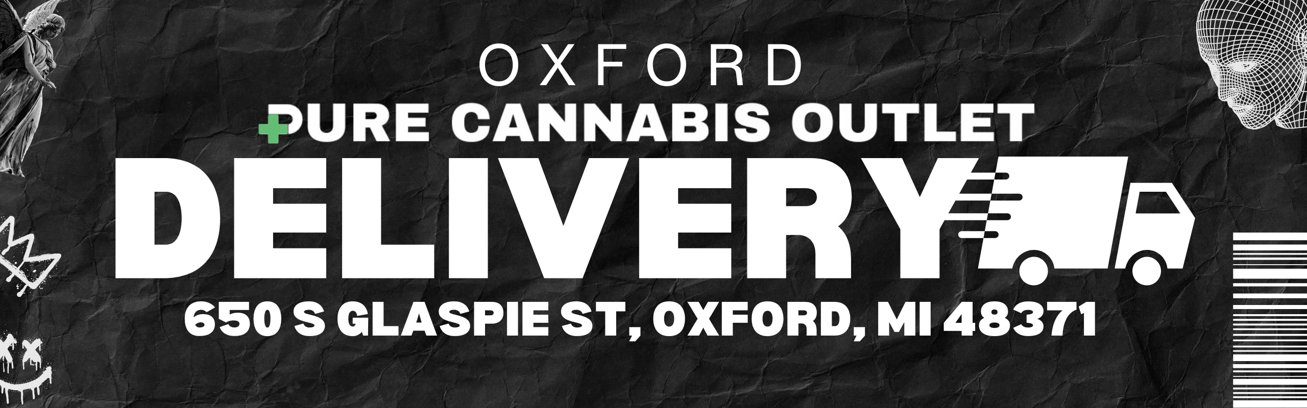 Pure Cannabis Outlet Delivery listing banner