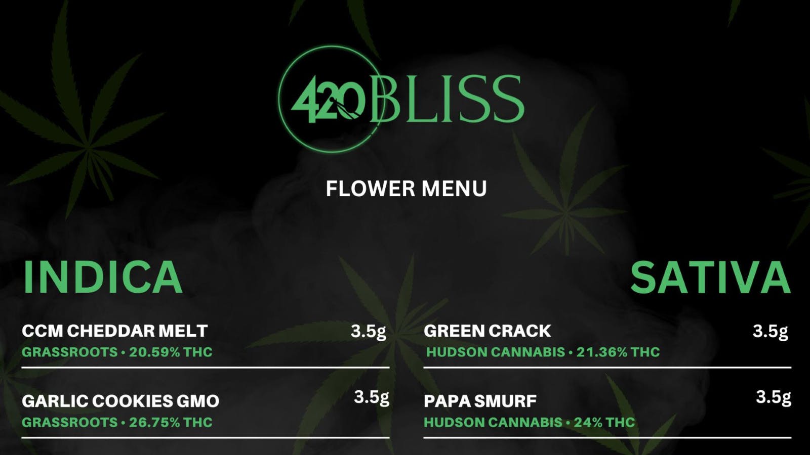 420 Bliss - Troy Delivery listing banner