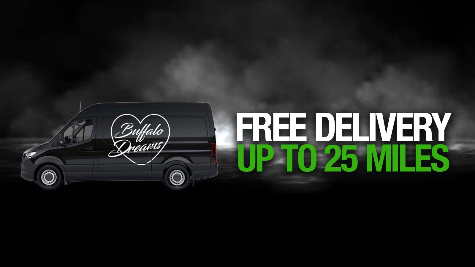 Buffalo Dreams Delivery listing banner