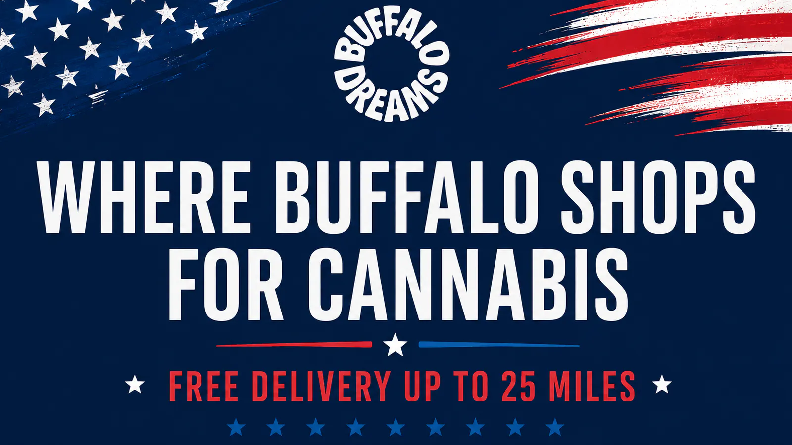 Buffalo Dreams Delivery listing banner