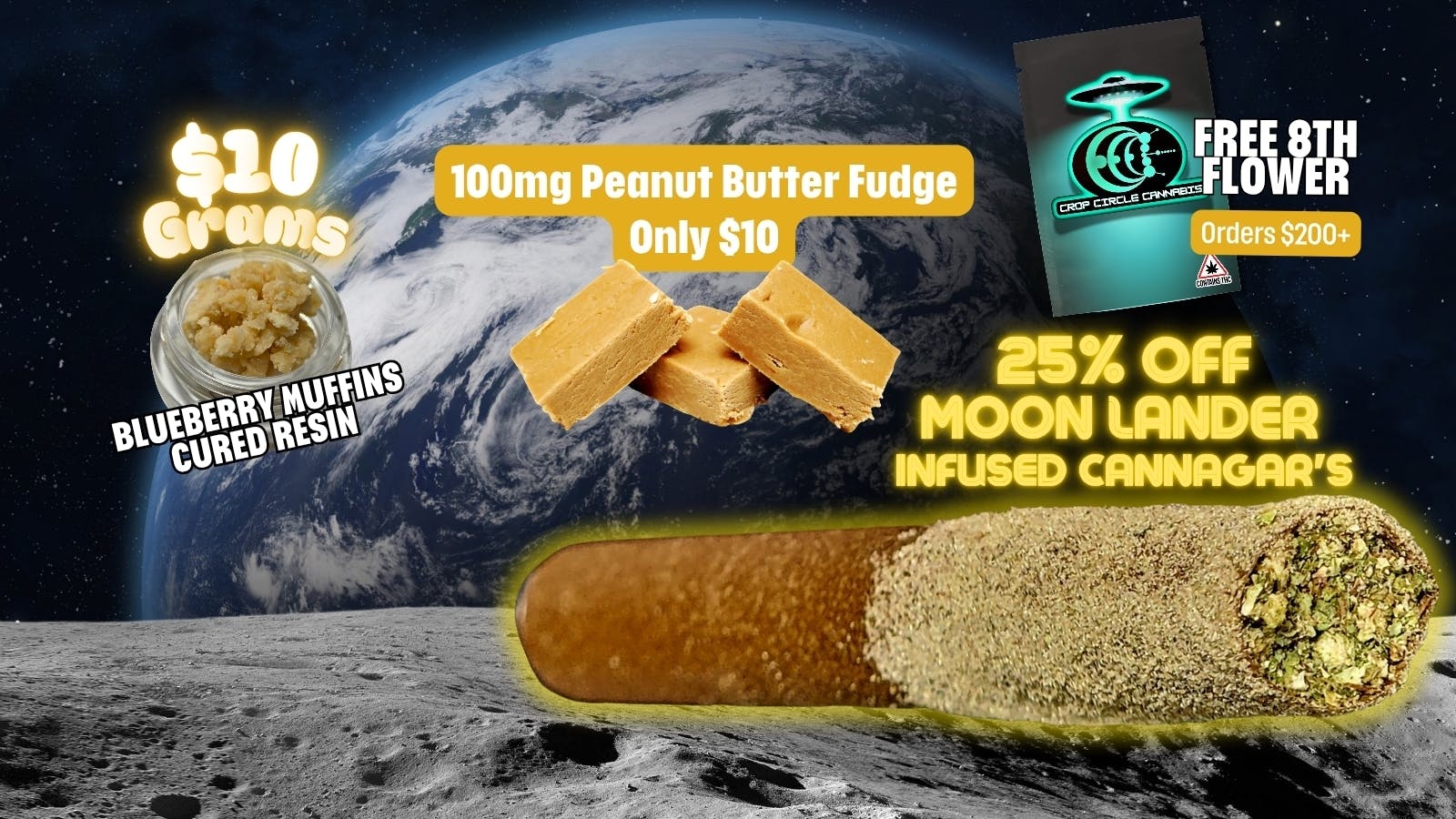 Crop Circle Cannabis listing banner